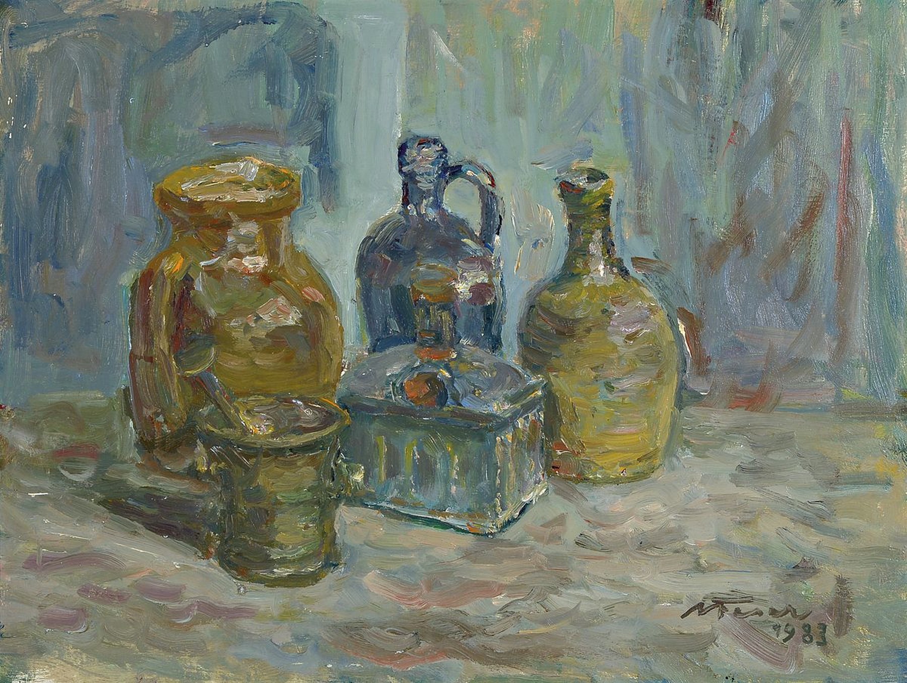 Albert Feser, 1901 Ojendorf - 1993, Hamburg, Studium an der Landeskunstschule Hamburg, seit 1949 schloss er sich mit den Malern Düslong, Adorf ...
