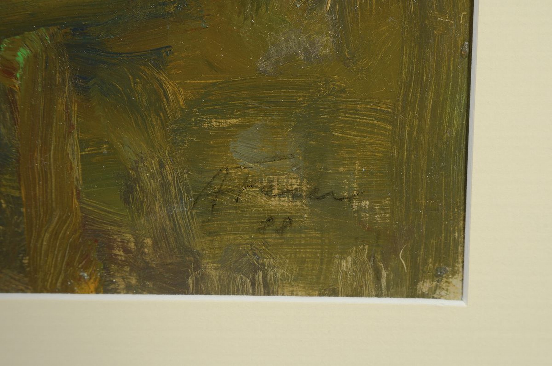Detail a: Albert Feser, 1901 Ojendorf - 1993, Hamburg,Studium an der Landeskunstschule Hamburg, seit 1949 schloss er sich mit den Malern Düslong, Adorf ...