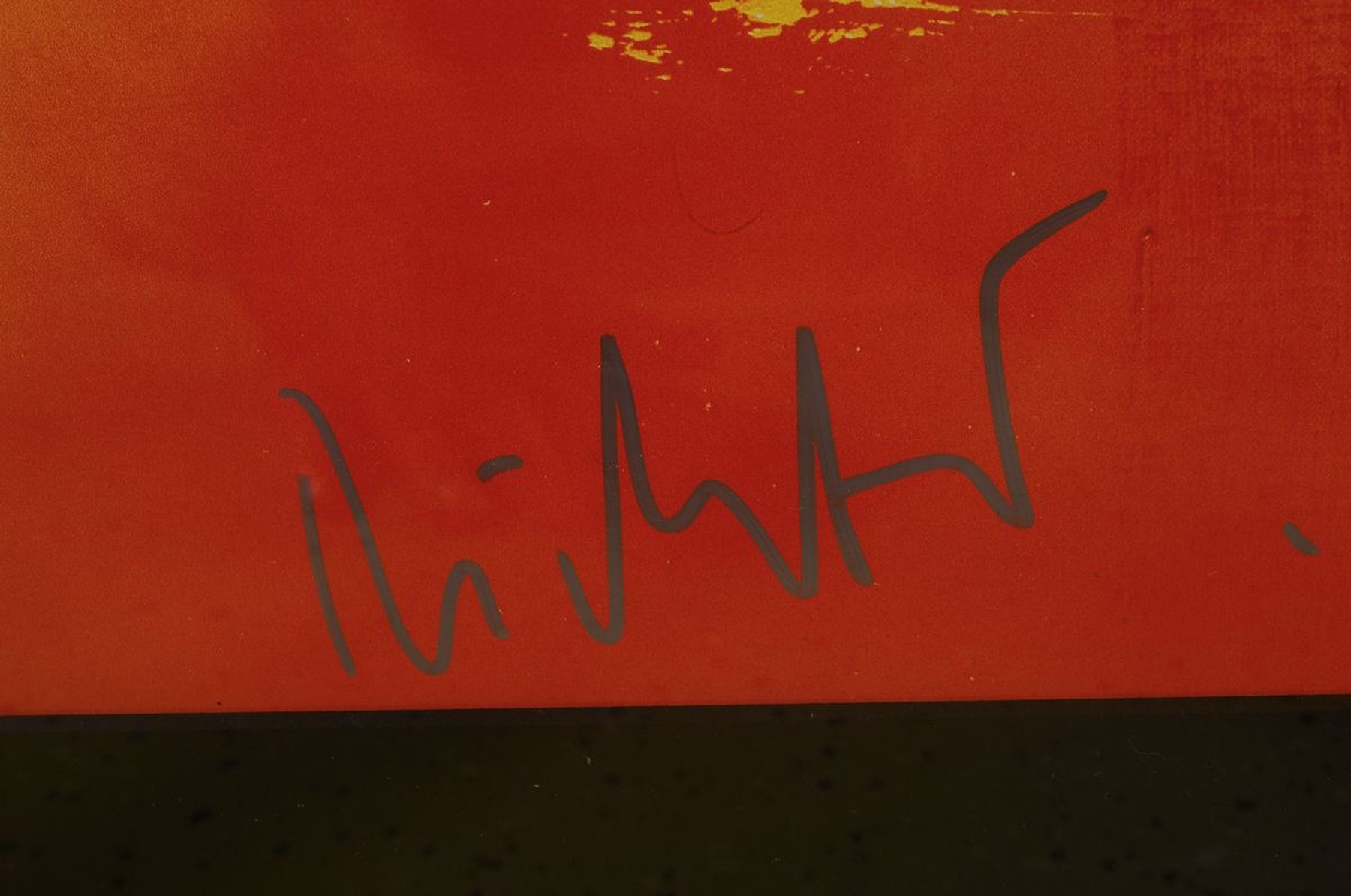 Detail a: Gerhard Richter, geb. 1932, , Offset auf Karton, handsigniert, nur wenige handsignierte Exemplare, aus 1991, Hrsg. Achenbach Art Edition Düsseldorf ...