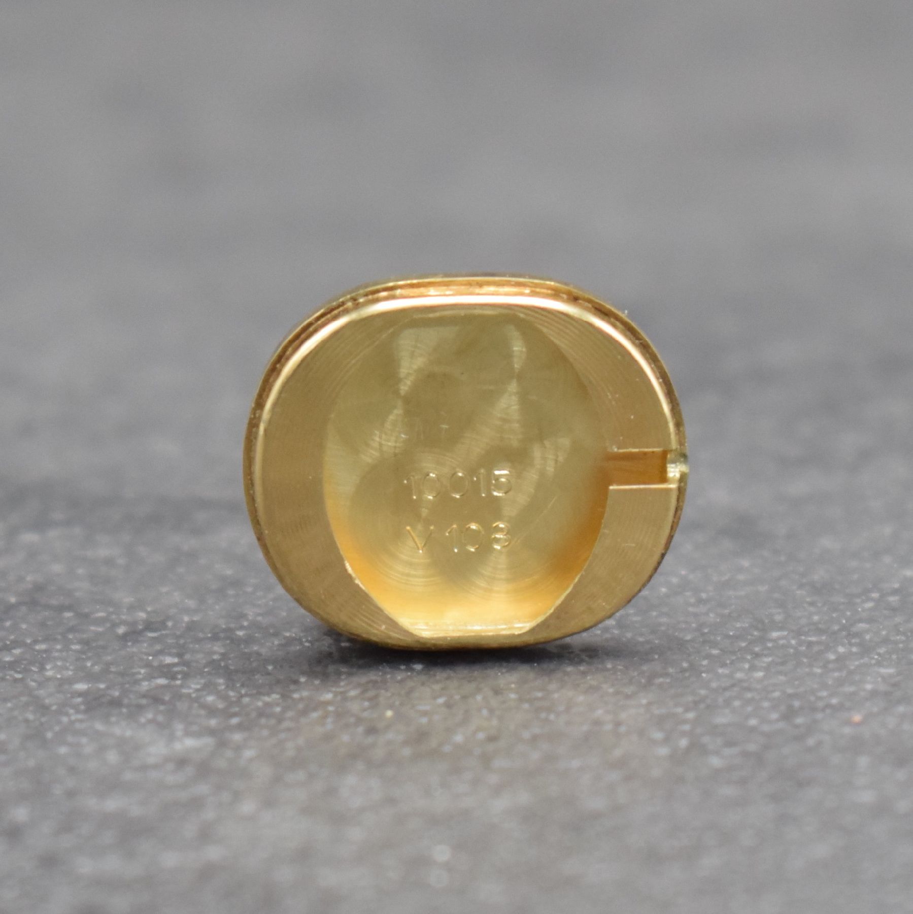 Detail h: BULOVA Damenarmbanduhr in GG 585/000, Schweiz um 1965, Handaufzug, 2-teiliges Geh., Boden aufgedr., Lünette aufwend. mit Diamanten (in WG) bes. zus. ...