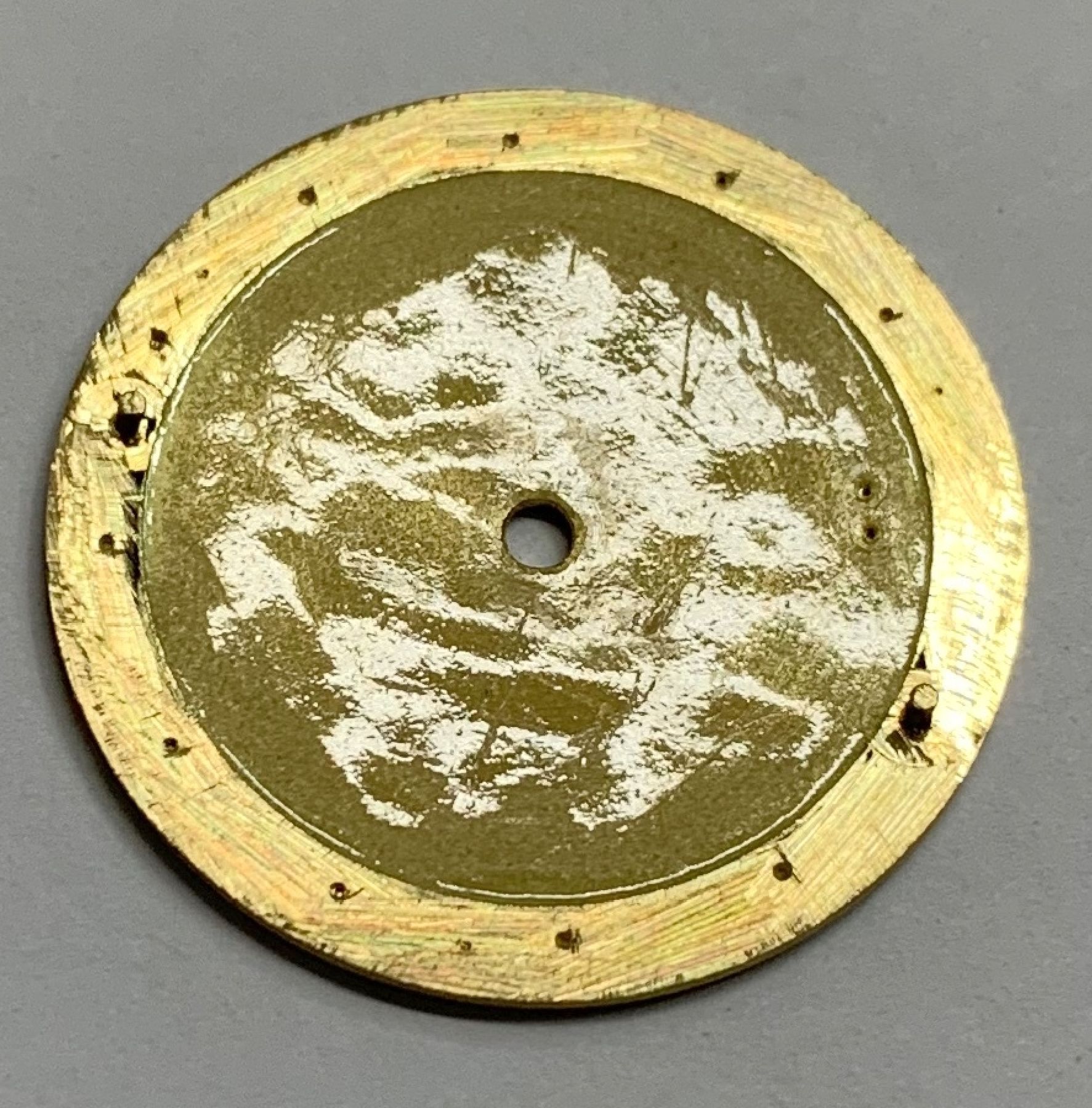 Detail s: ROLEX bedeutende & extrem seltene Chronometer Herrenarmbanduhr Oyster Perpetual Bubble Back mit einzigartigem Cloissoné-Emailzifferblatt Referenz ...