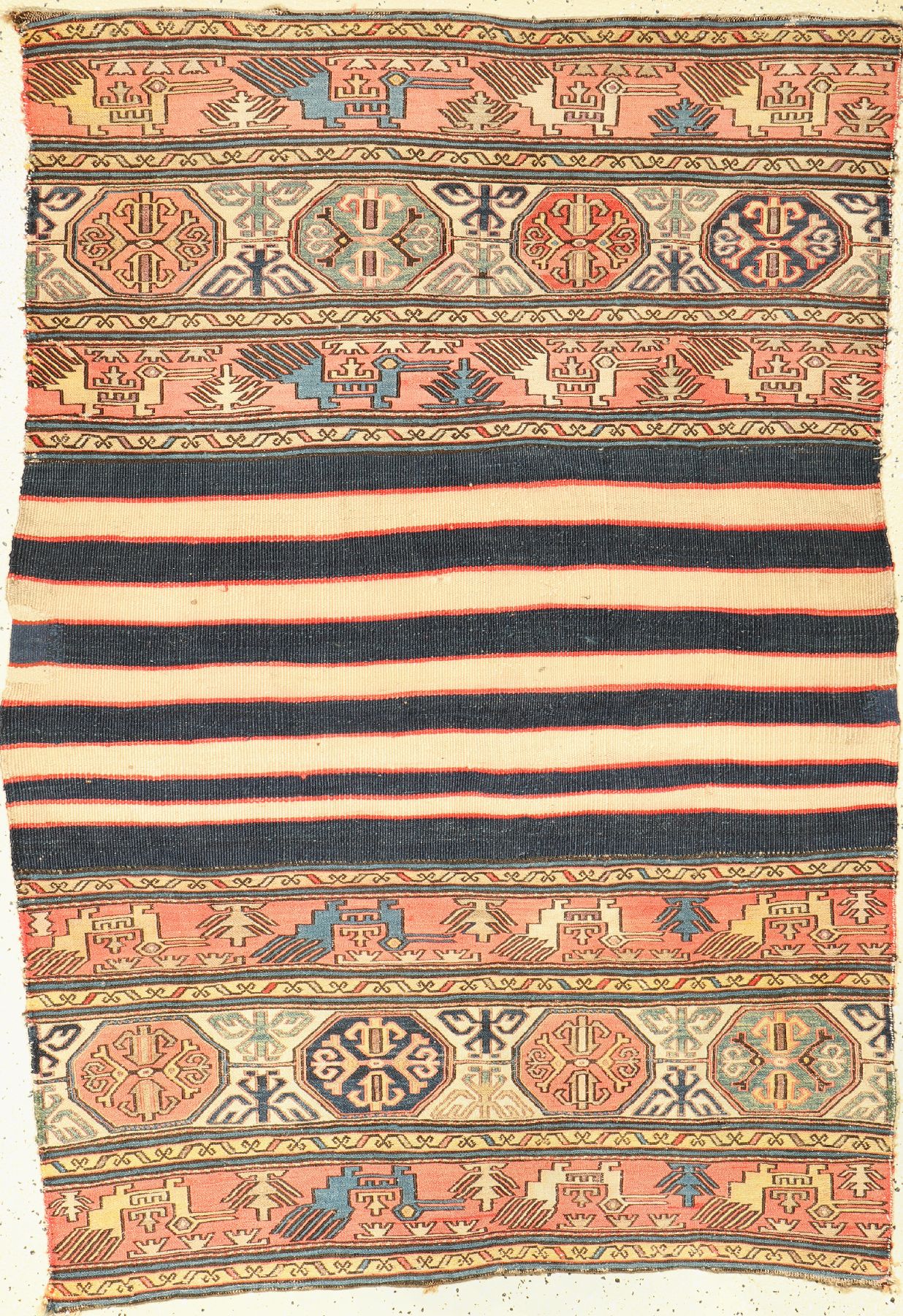 Sumakh Mafrasch Teil, Persien, um 1950, Wolle auf Wolle, ca. 150 x 105 cm, EHZ: 2-3