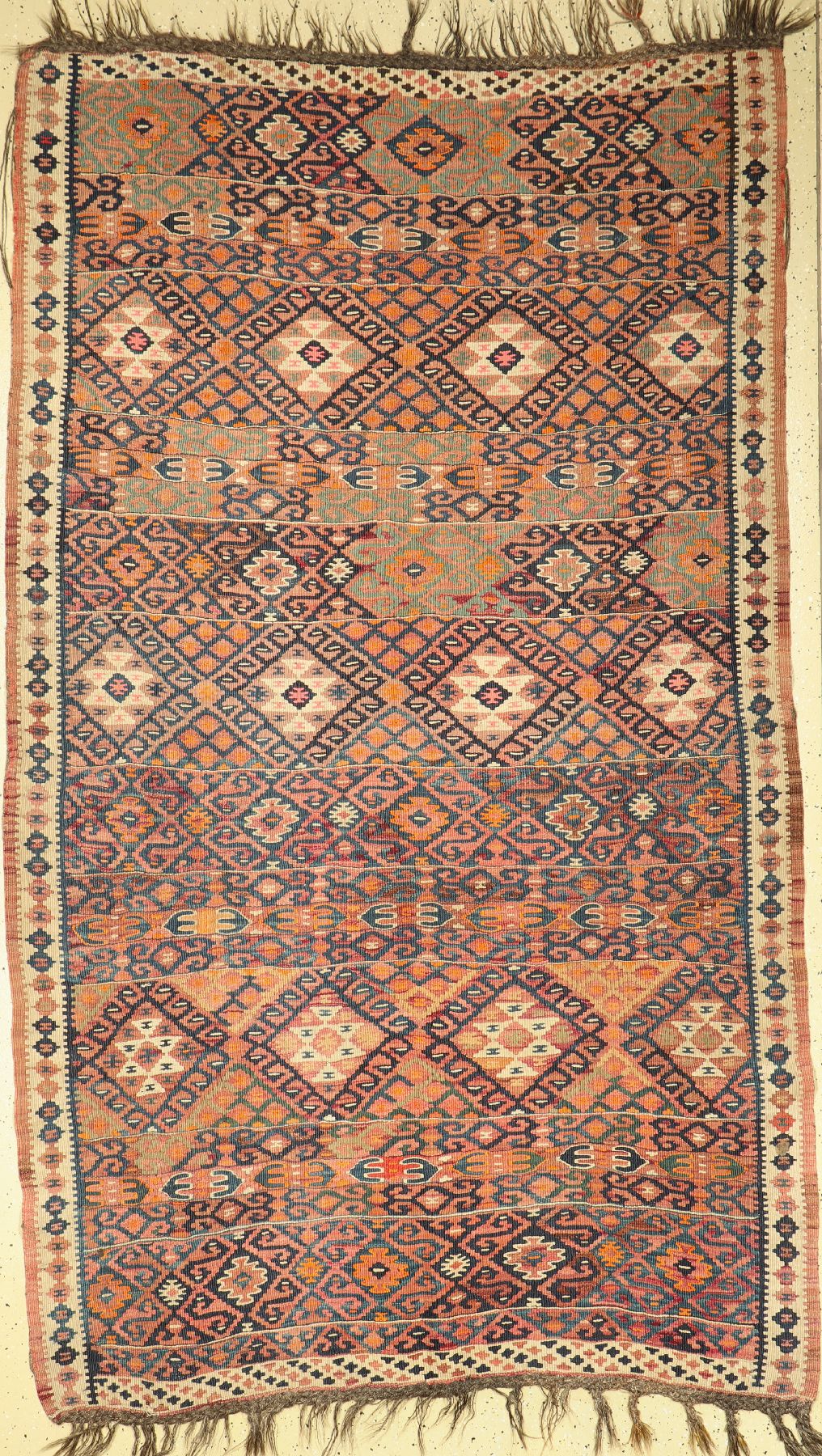 Anatol Kelim, Türkei, um 1930, Wolle auf Wolle, ca. 250 x 152 cm, EHZ: 3