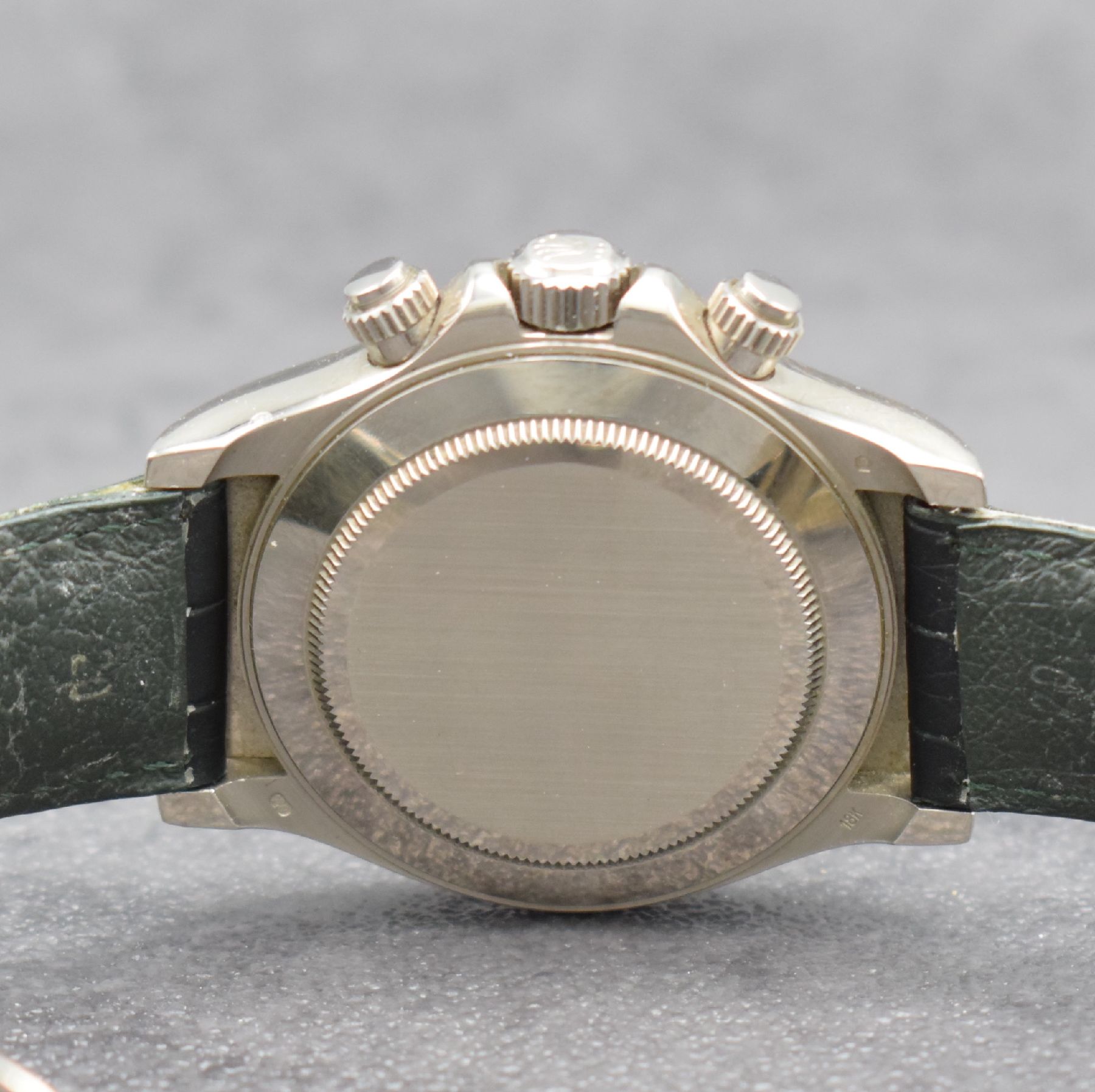 Detail g: ROLEX Oyster Perpetual Cosmograph Daytona Referenz 116519 in WG 750/000, Schweiz um 2001, Automatik, verschr. Oystergeh. m. Tachymeter-Lünette, ...