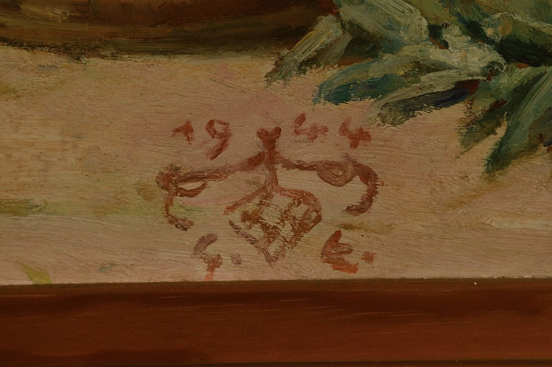 Detail a: Gustav Ernst, 1858 Elsterberg-1945 Bad Dürkheim, fröhliche und zuprostende Winzer, erzählende Schilderung, detailreiche Wiedergabe des ...