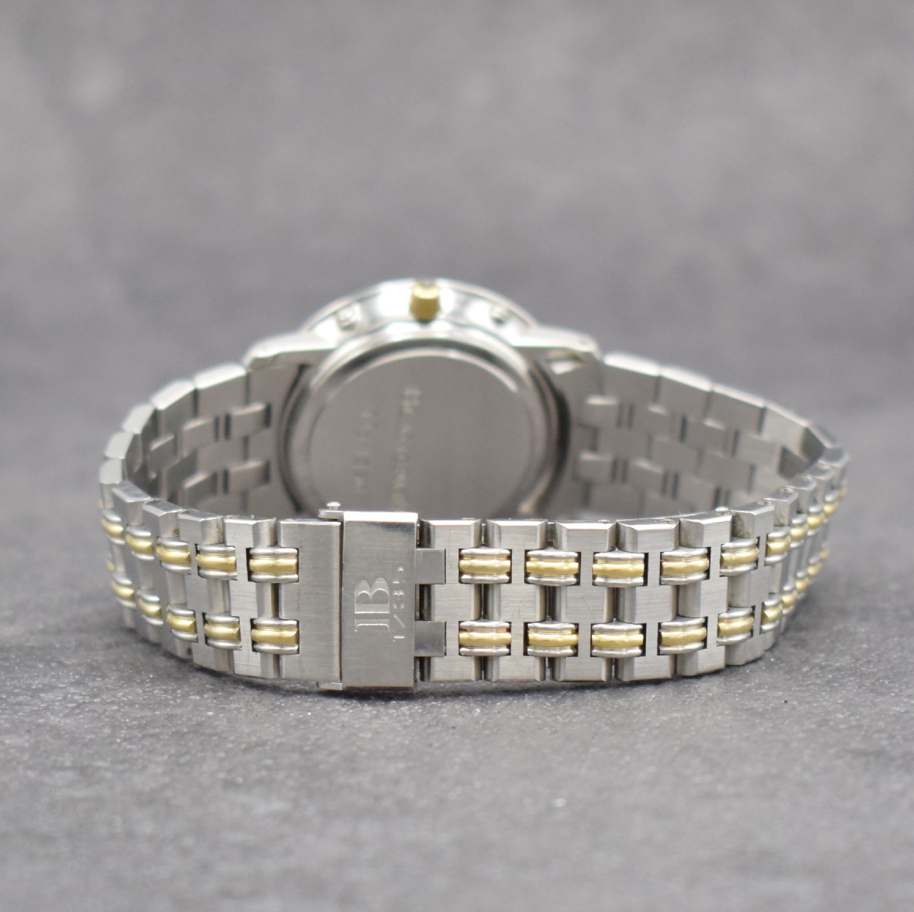 Detail d: BLANCPAIN astronomische Herrenarmbanduhr mit Vollkalenderanzeige Serie Villeret, Automatik, Schweiz um 1995, Edelstahl/Gold kombiniert inkl. ...