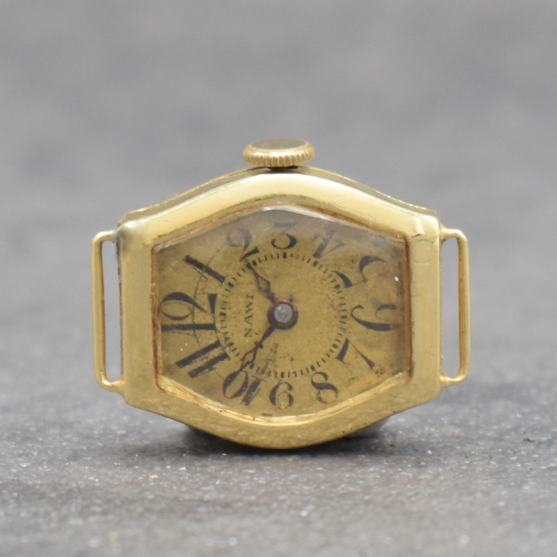 Detail g: Konvolut: 3 Damenarmbanduhren in Gold, versch. Fertigungszeiten, 2 x Handaufzug, 1 x Automatik, 2 x GG 750/000, 1 x in GG 585/000, 1 x an RG 375/000 ...