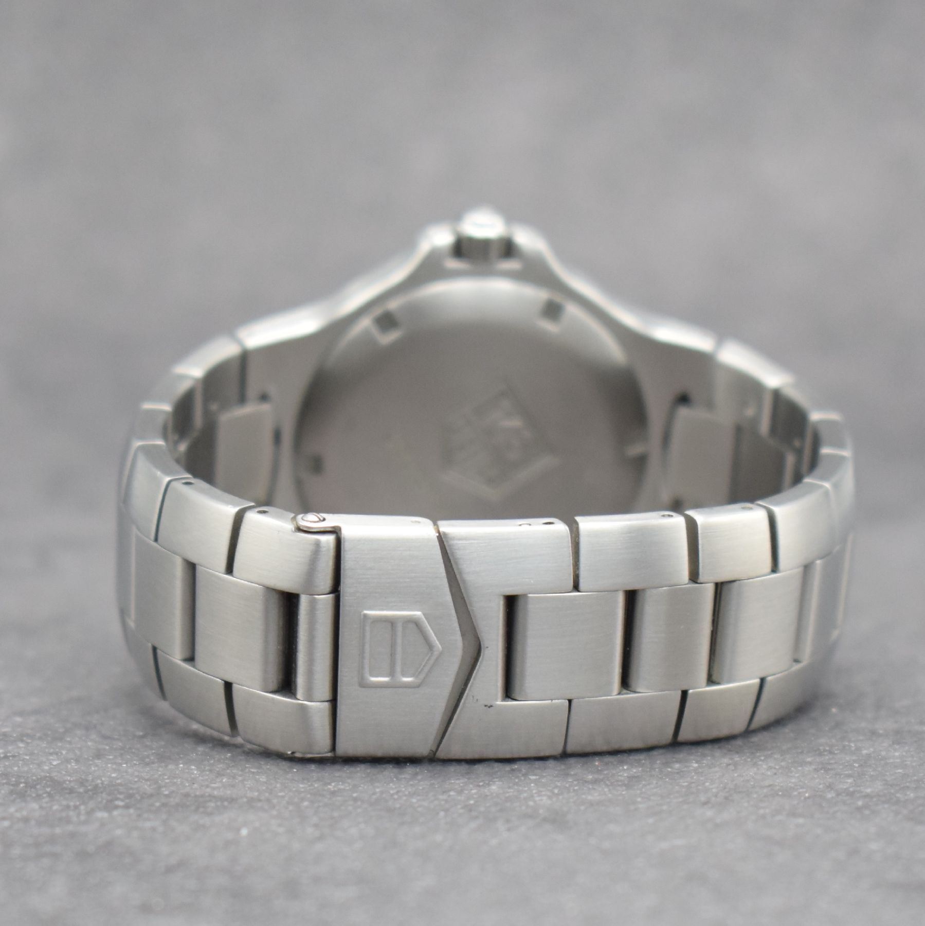 Detail c: TAG HEUER Herrenarmbanduhr Modellserie Kirium, Schweiz um 2000, Automatik, Chronometer in Edelstahl inkl. Gliederband, Boden & Krone verschr., eins. ...