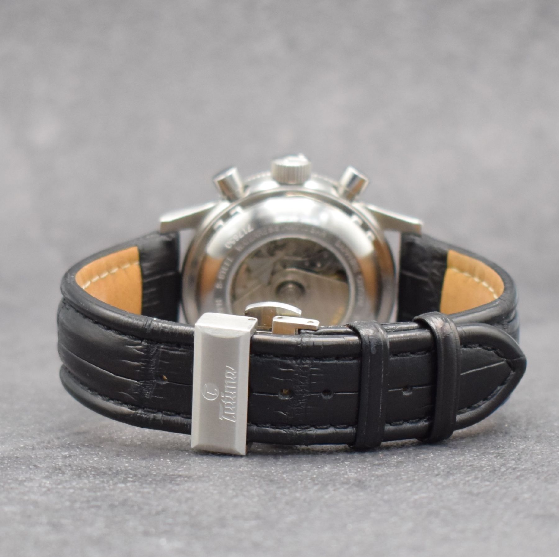 Detail c: TUTIMA Fliegerchronograph F2 UTC "Eurofighter Typhoon" in limitierter Auflage v. 2000 Stück, Deutschland verk. 03/2008 lt. beil. Pap., ...