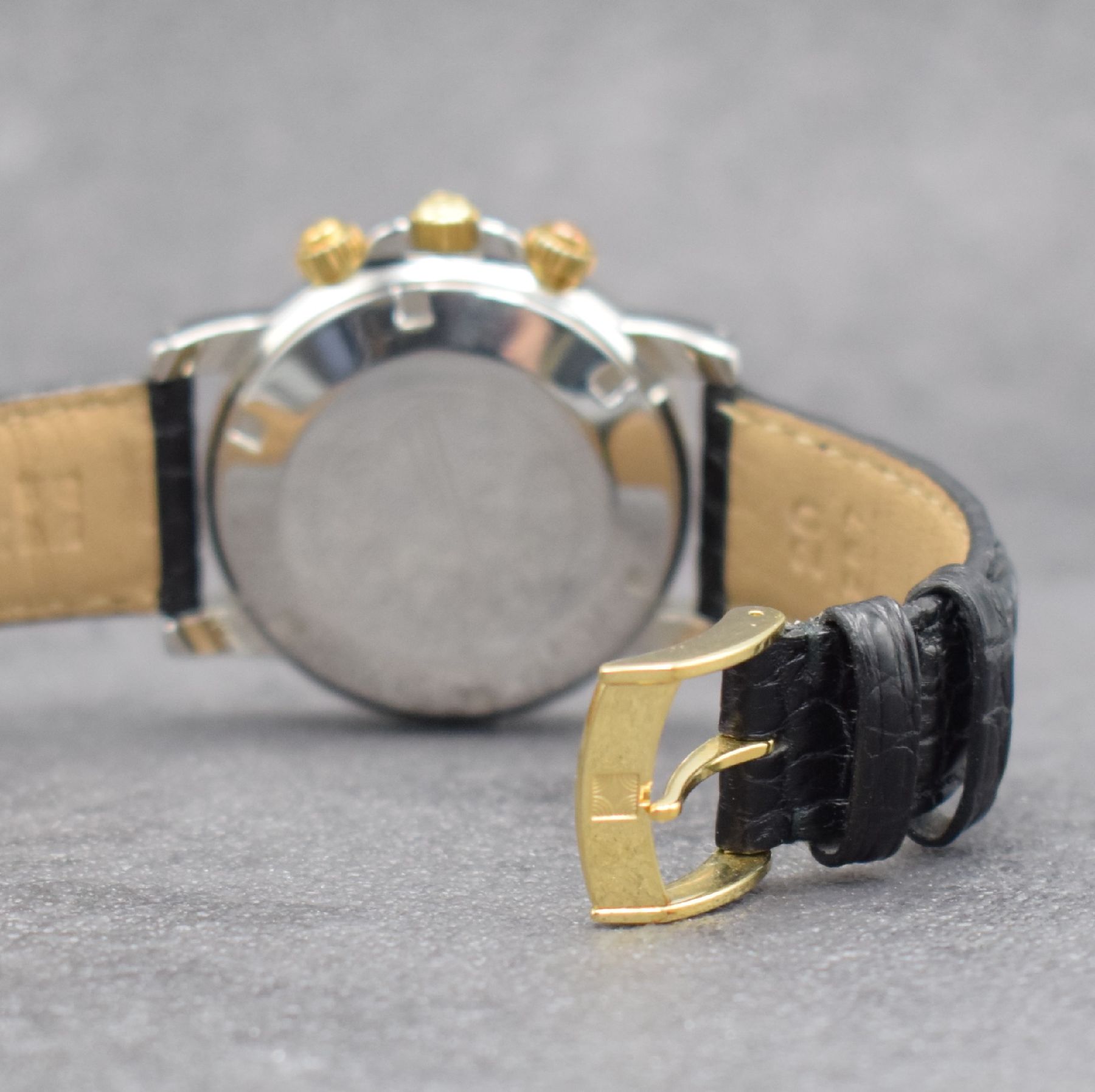 Detail d: ZENITH El Primero Rainbow Herrenarmbanduhr mit Chronograph, Schweiz um 2000, Automatik, Ref. 53.0363.400, Edelstahl/Gold komb., verschr. Geh., ...