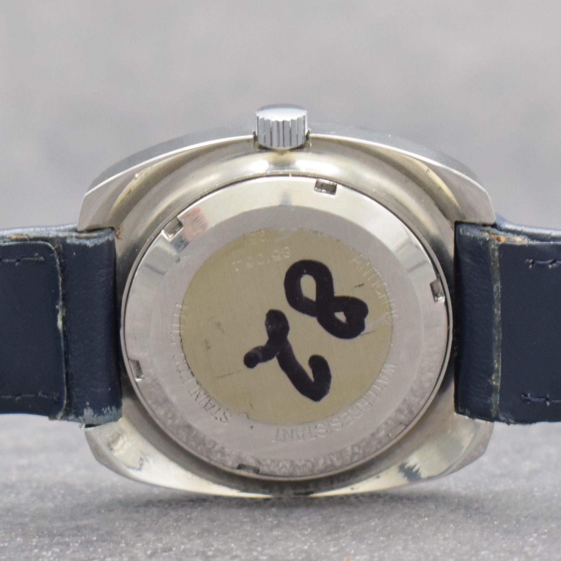 Detail h: Konvolut: 3 DUGENA Armbanduhren Serie Tropica, Schweiz 1970er Jahre, all Automatik, 1 x verchromt an neutr. Stahlband, Edelstahlboden aufgedr., Kal. ...