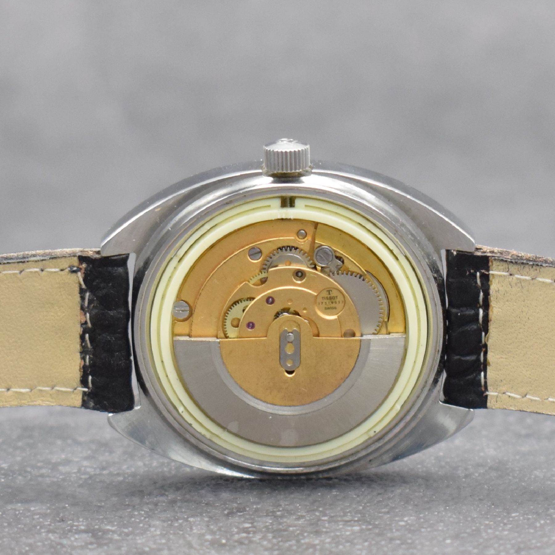 Detail k: Konvolut: 2 TISSOT Armbanduhren Serie Seastar, beide Automatik, Schweiz um 1975, Böden verschr., 1 x 21 St., Kal. 784-2, D. ca. 33,5 mm, 1 x m. ...