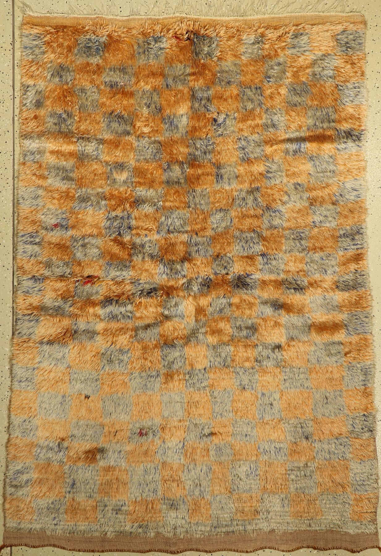 Schlafteppich alt, Türkei, um 1940, Wolle auf Wolle, ca. 200 x 130 cm, EHZ: 2