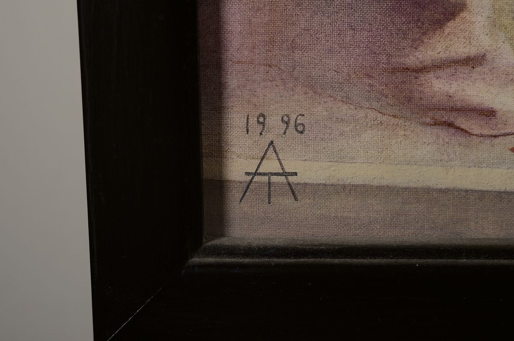 Detail a: Alexander Timofeev, geb. 1971, "Es war mal ein Schaufenster", Öl/Lwd, verso sign., dat. 1996, R. ca. 96x75 cm