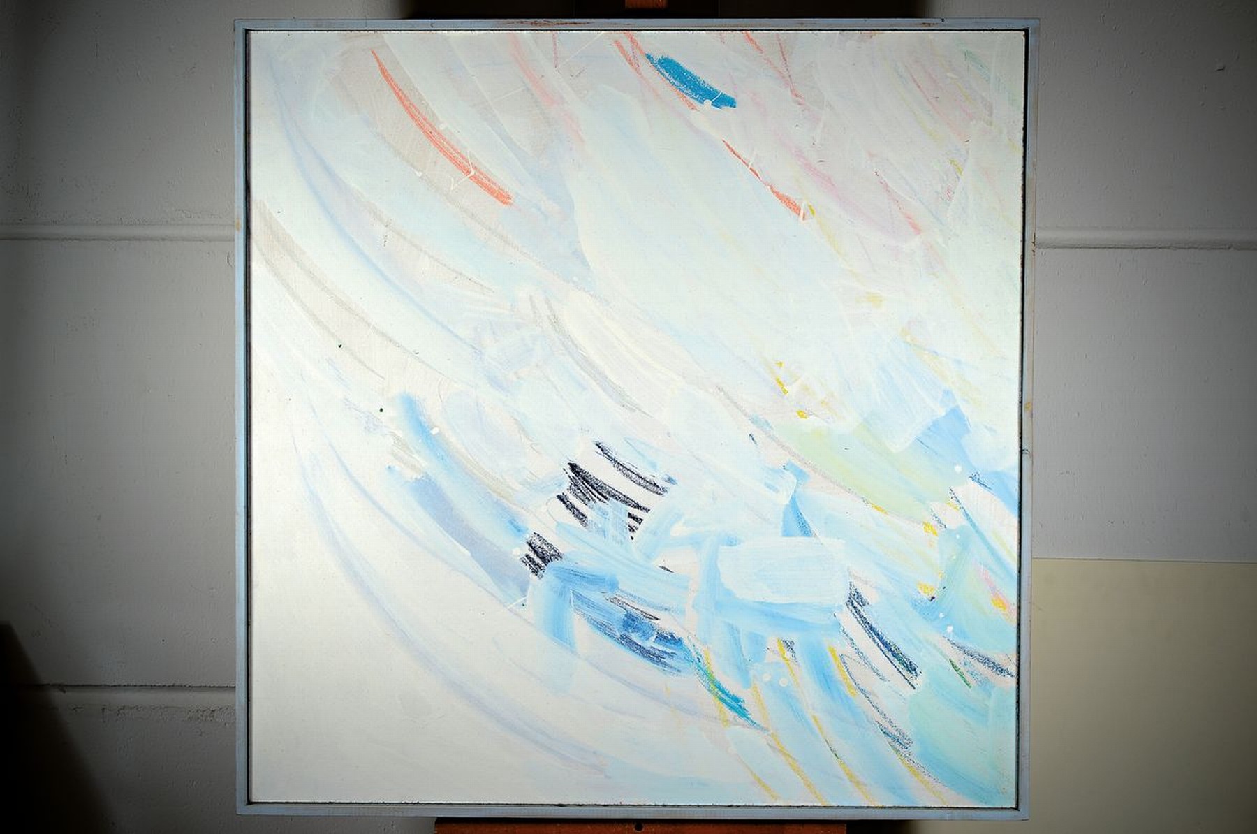 Detail k: Horst Sauerbruch, geb. 1941, Acryl/Lwd, R. ca. 100x100 cm