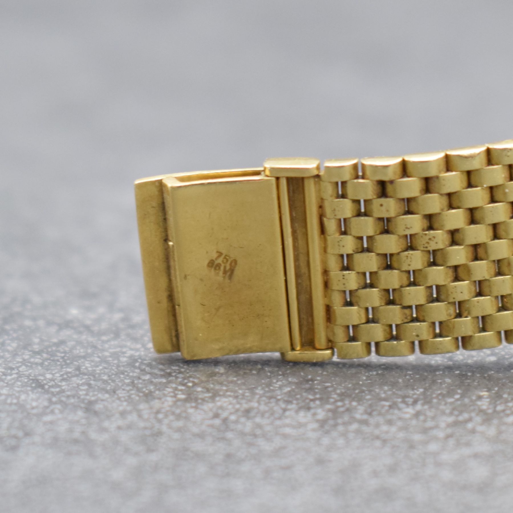 Detail d: MIDO Chronometer Ocean Star seltene Herrenarmbanduhr in GG 585/000 im F B Gehäuse, Schweiz um 1970, Automatik, Ref. 5047, Monocoque-Geh., gold. ...
