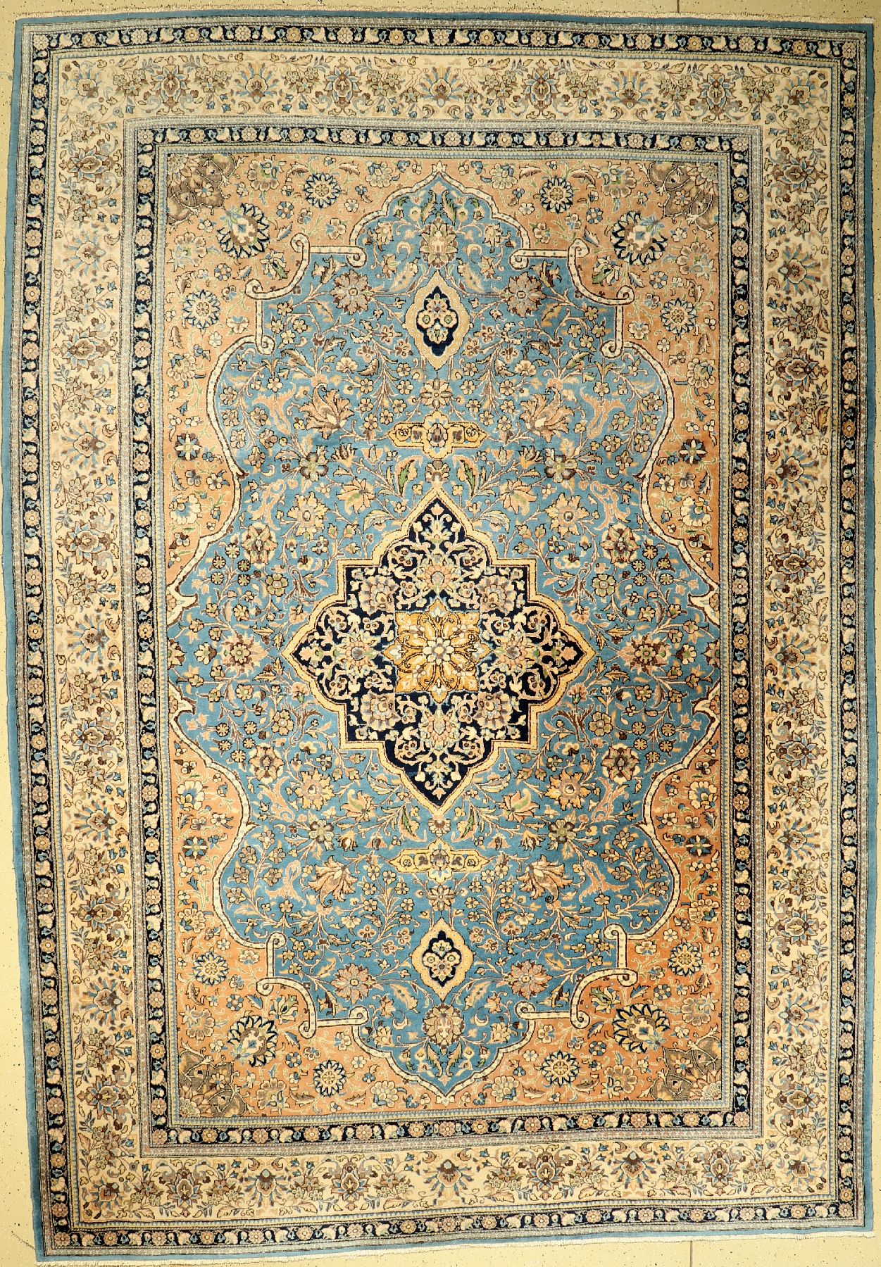 Ghom alt, Persien, um 1960, Wolle mit Seide, ca. 387 x 270 cm, EHZ: 2