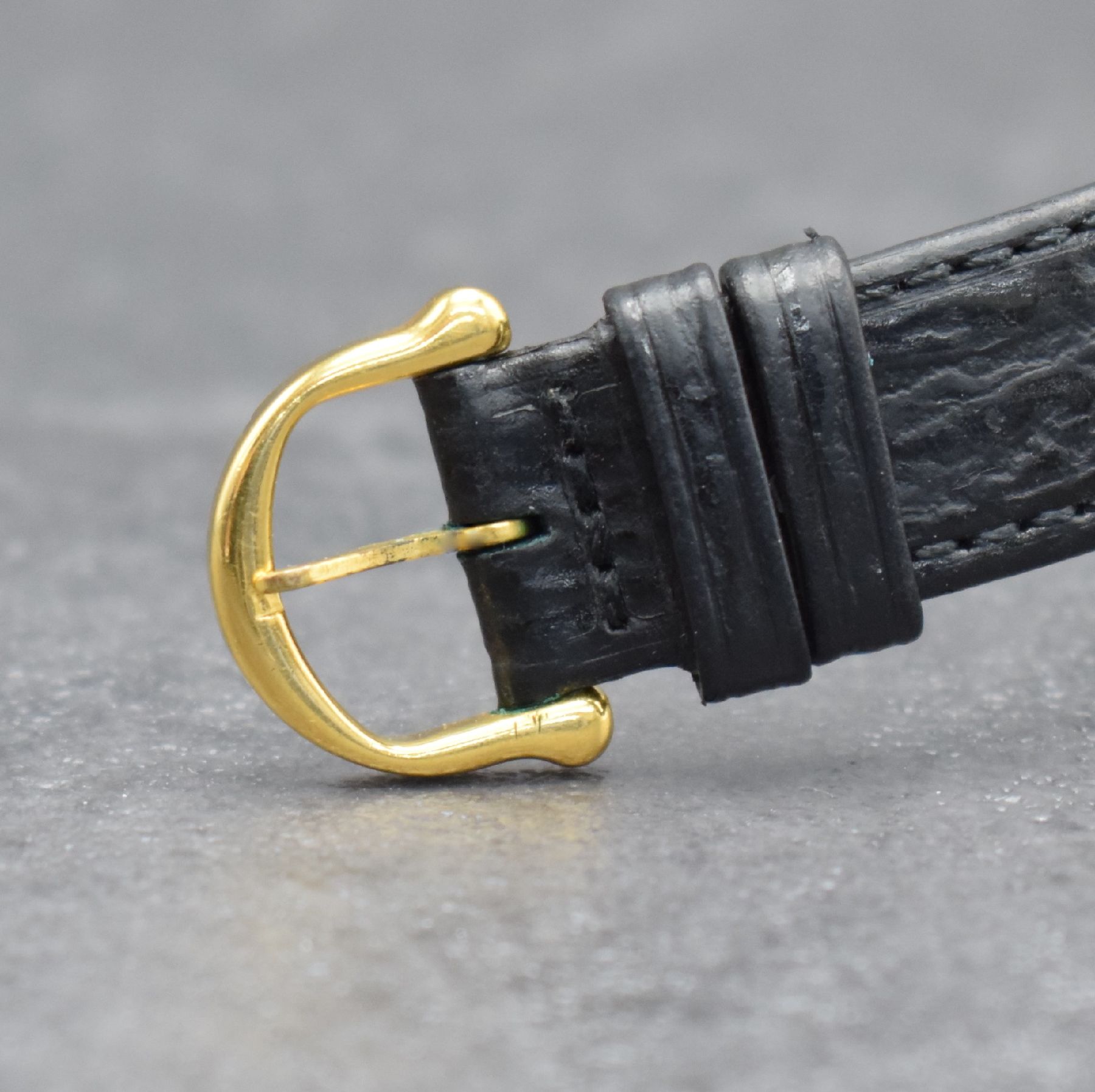 Detail g: MAURICE LACROIX skelettierte Armbanduhr, Schweiz verk. lt. Pap. 07/1988, Handaufzug, verg. Geh. beids. vergl., Boden aufgedr., orig. Lederband m. ...