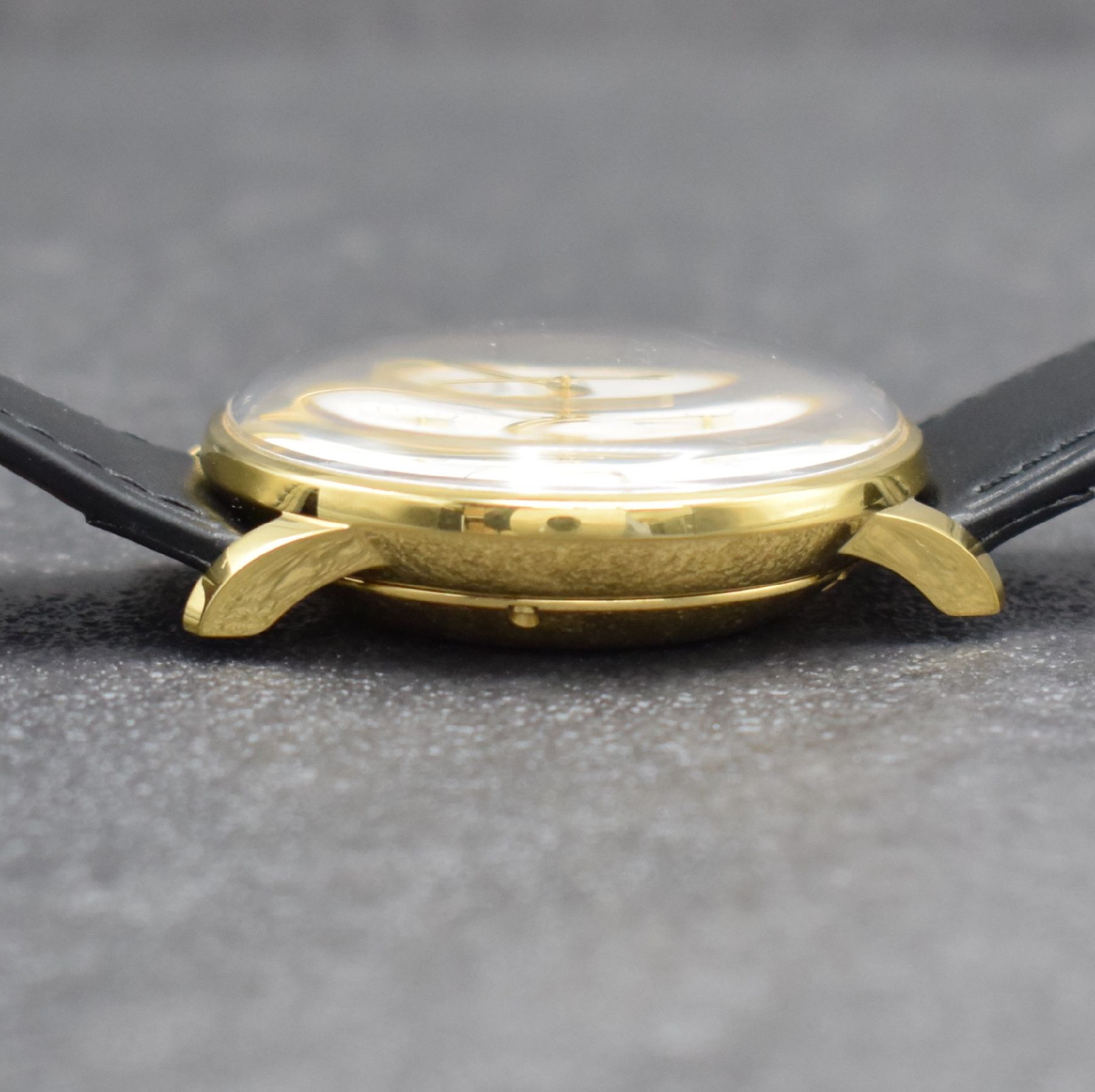 Detail e: JUNGHANS Chronoscope auf 1500 Stück limitierte Herrenarmbanduhr mit Chronograph, Deutschland um 2010, Automatik, verg. Edelstahlgeh. beids. vergl., ...