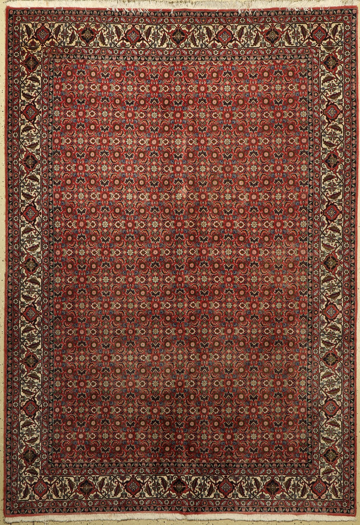 Bidjar alt, Persien, ca. 50 Jahre, Wolle auf Baumwolle, ca. 245 x 170 cm, EHZ: 2