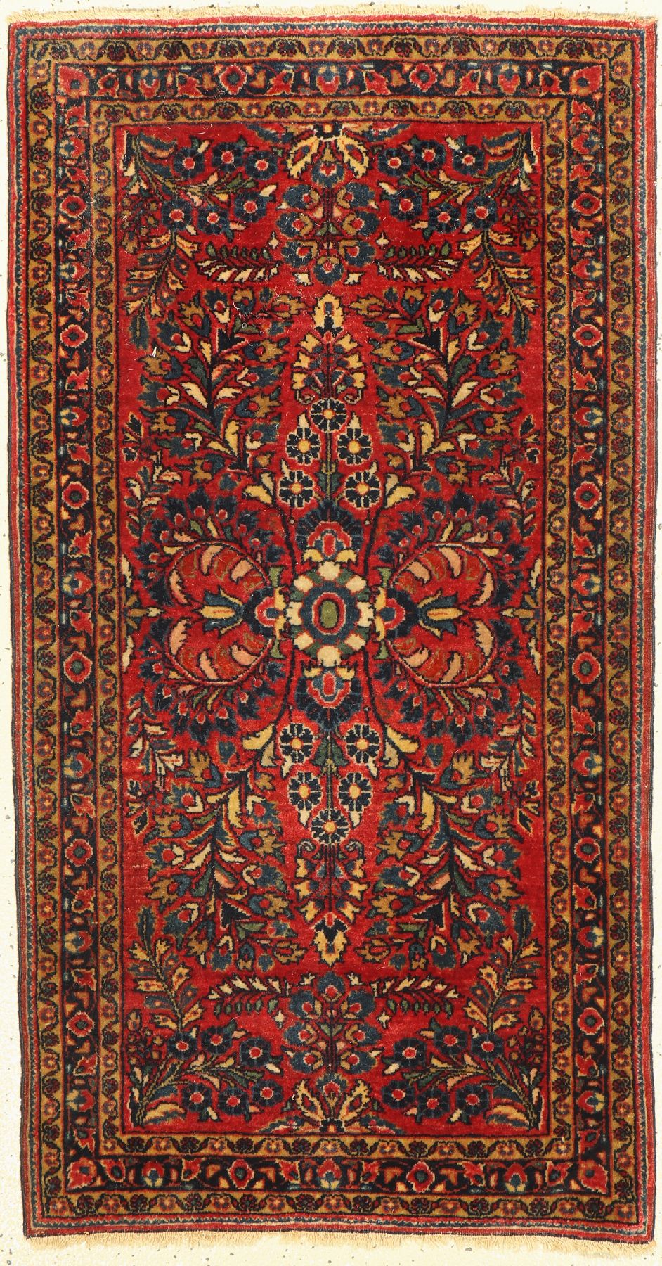 Us Re-Import Sarogh, Persien, um 1910, Korkwolle, ca. 123 x 66 cm, EHZ: 2