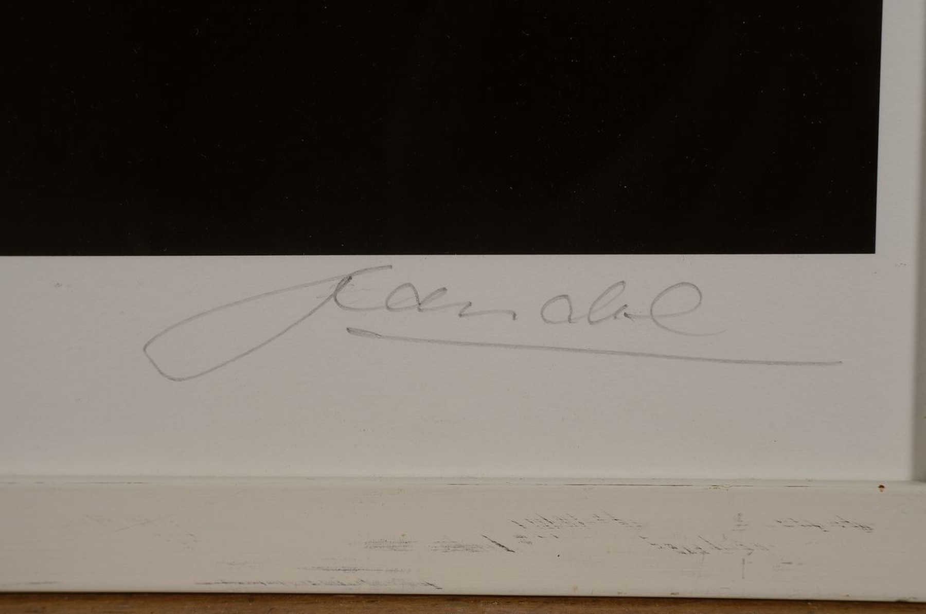 Detail c: Peter Handel, geb. 1949 Anklam, Im Treppenhaus, Giclee-Druck auf Bütten, handsigniert, ca. 60x43cm, u.Gl., R. ca. 64x47cm