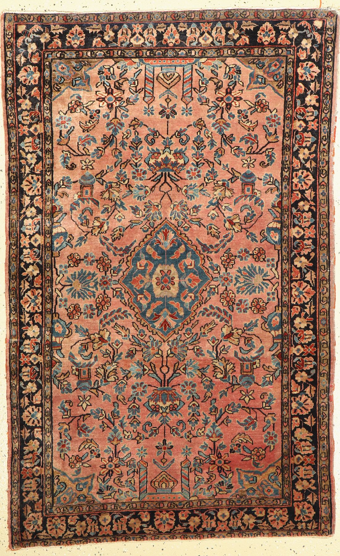 Us Re-Import Sarogh antik, Persien, um 1910, Korkwolle, ca. 160 x 100 cm, EHZ: 4