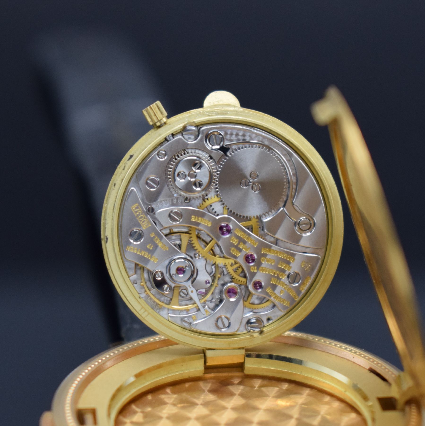 Detail l: VACHERON & CONSTANTIN 20-Dollar-Münz Armbanduhr, Schweiz um 1980, Handaufzug, Ref. 33019, Sprungdeckel-Geh. aus einer 20- Dollar-Münze v. 1896, ...