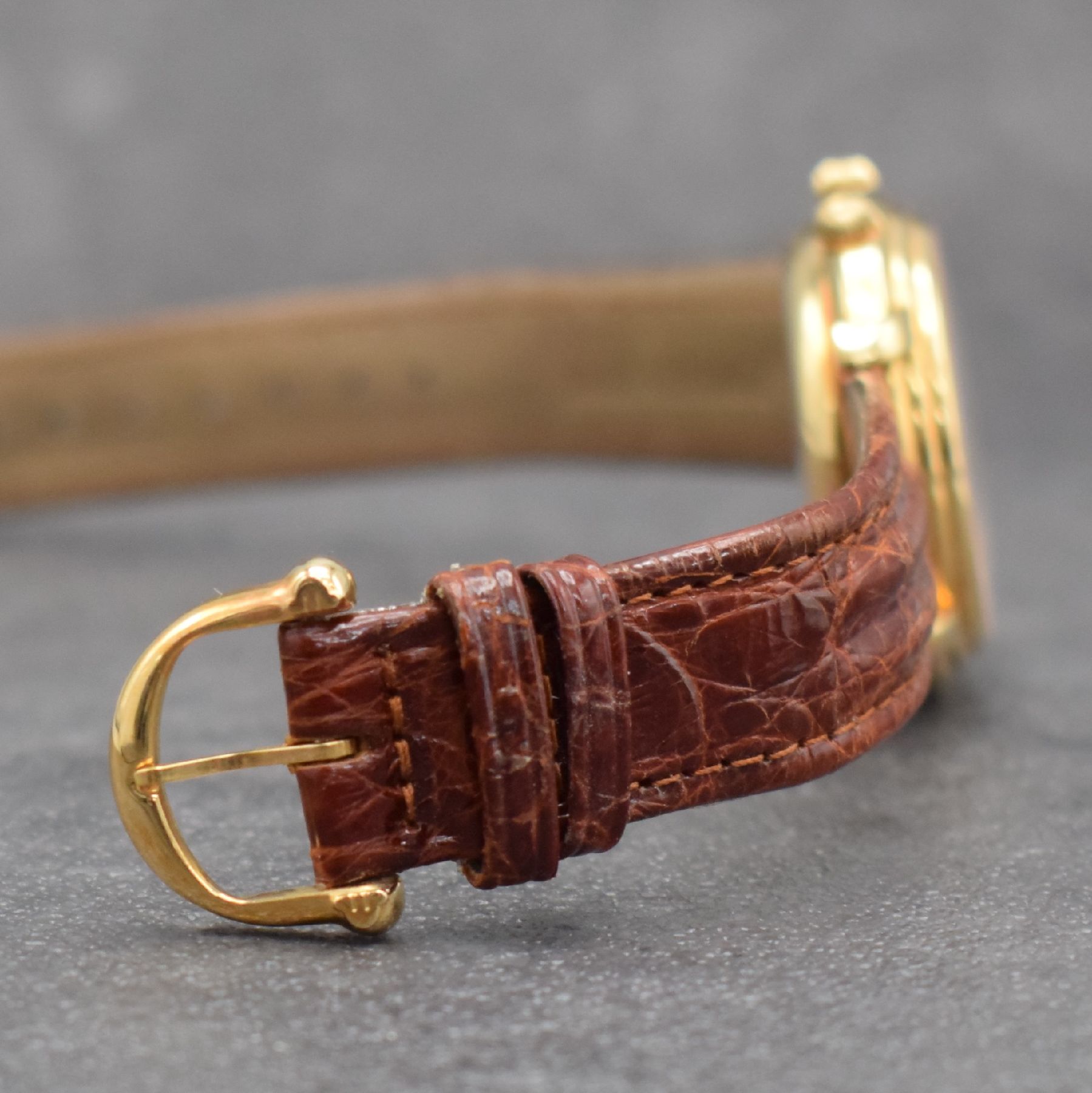 Detail g: MAURICE LACROIX limitierter Armbandwecker in RoseG 750/000, Schweiz um 2000, Ref. 45393, Automatik, lim. Auflage v. 999 Stück, beids. vergl. Geh., ...