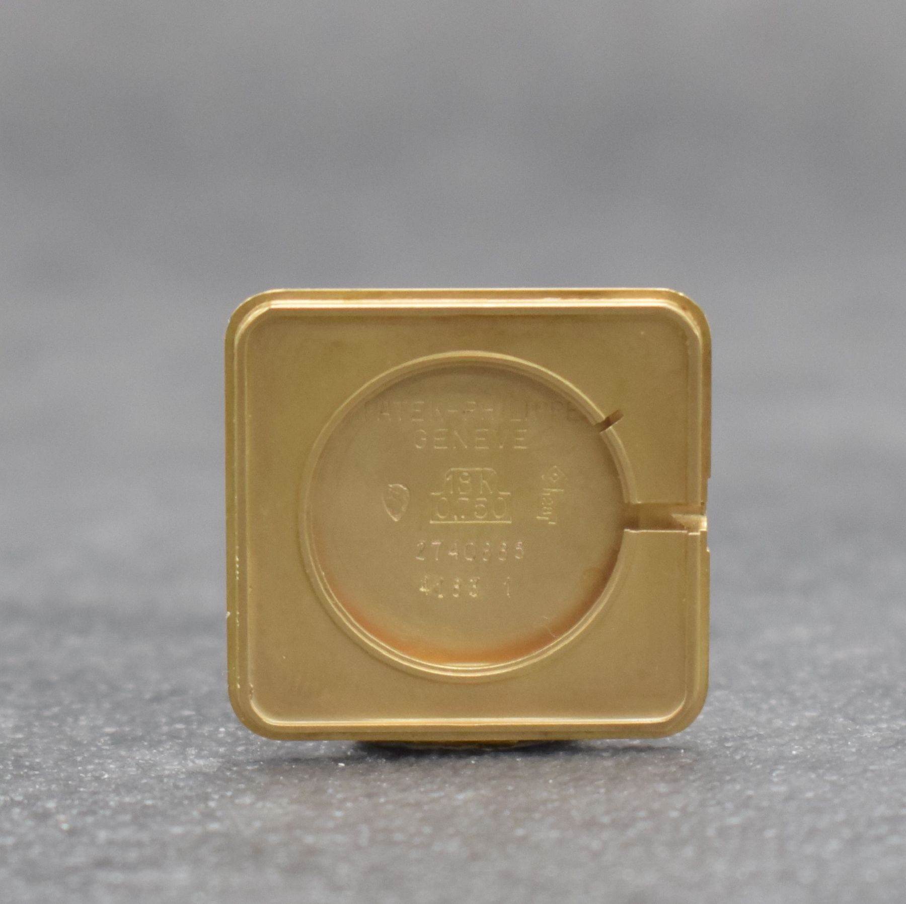 Detail j: PATEK PHILIPPE feine & seltene Damenarmbanduhrin GG 750/000 Referenz 4183 1, Handaufzug, Schweiz 1970er Jahre, 2-teil. Geh., Boden aufgedr., ...