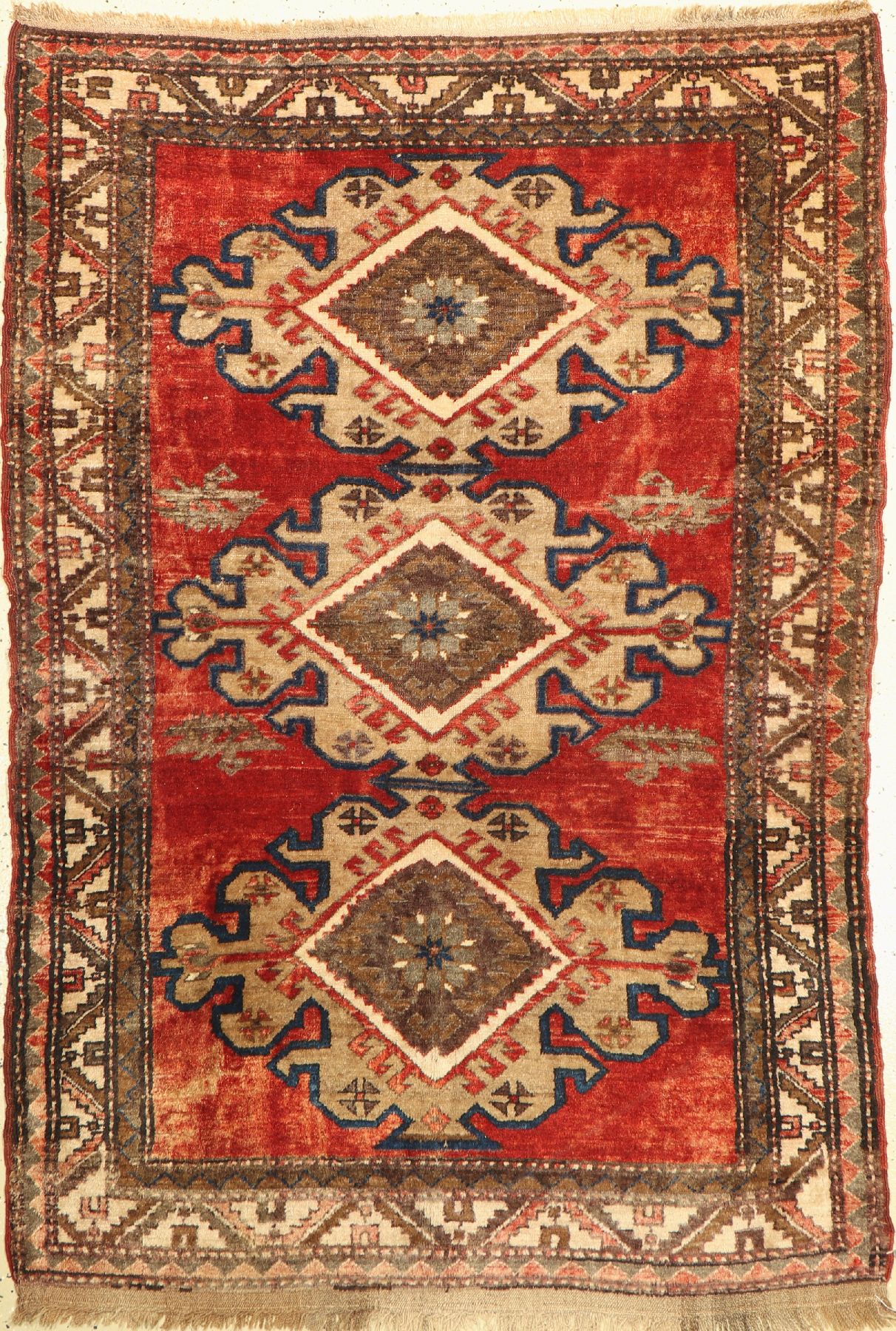 Anatol alt, Türkei, um 1930, Wolle auf Wolle, ca. 170 x 122 cm, EHZ: 3