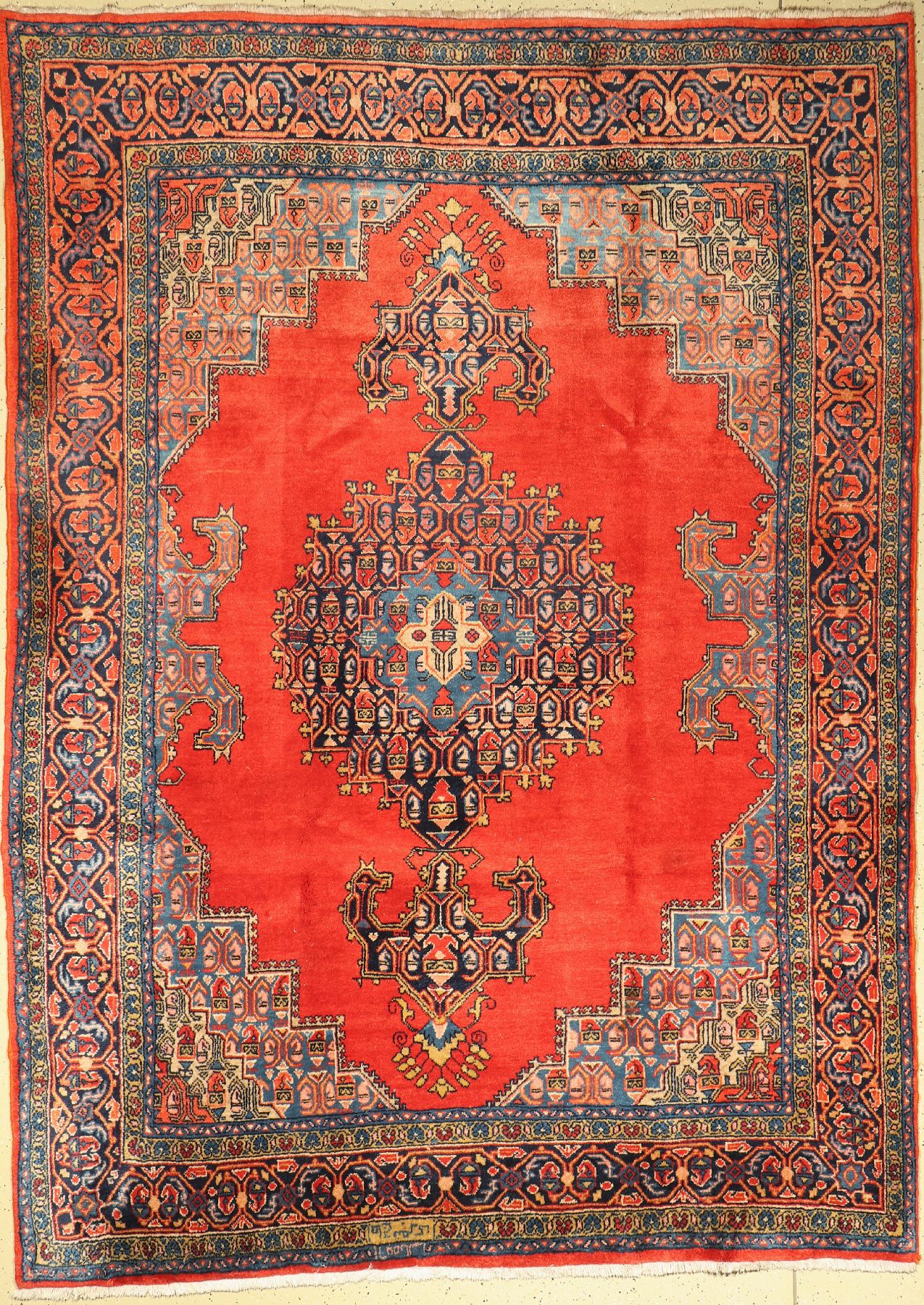 Wiss alt, Persien, ca. 50 Jahre, Wolle auf Baumwolle, ca. 313 x 227 cm, EHZ: 2-3