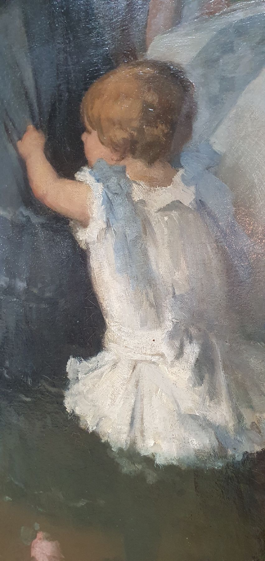 Detail d: Georg Tyrahn, 1860 Königsberg-1917 Karlsruhe, Studium an der Akademie Königsberg, dann in Karlsruhe bei Ferdinand Keller und an der Academie Julian ...
