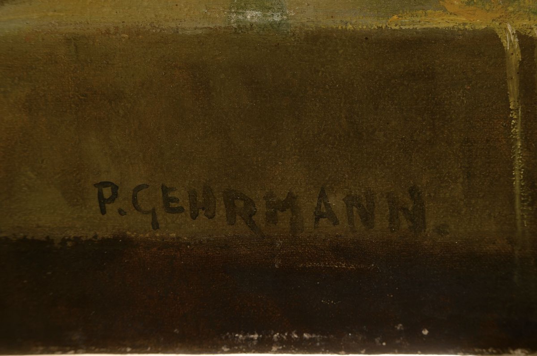 Detail a: Gehrmann, Traditionalist Anfang 20. Jh., Renaissance-Stillleben, ca. 80 x 160 cm, Öl/Lwd, leichte Altersspuren