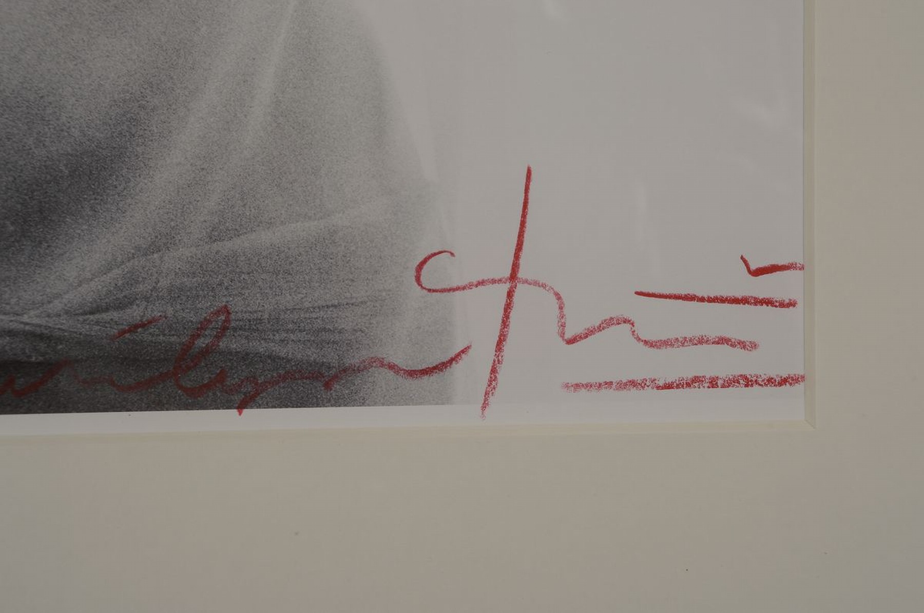 Detail a: Bert Stern 1929 - 2013, "Marylin Arabian", Fotografie auf dickem mattem Papier, Blattgr. 48 x 33 cm, Rahmengr. 83 x 63 cm, vom Künstler ...
