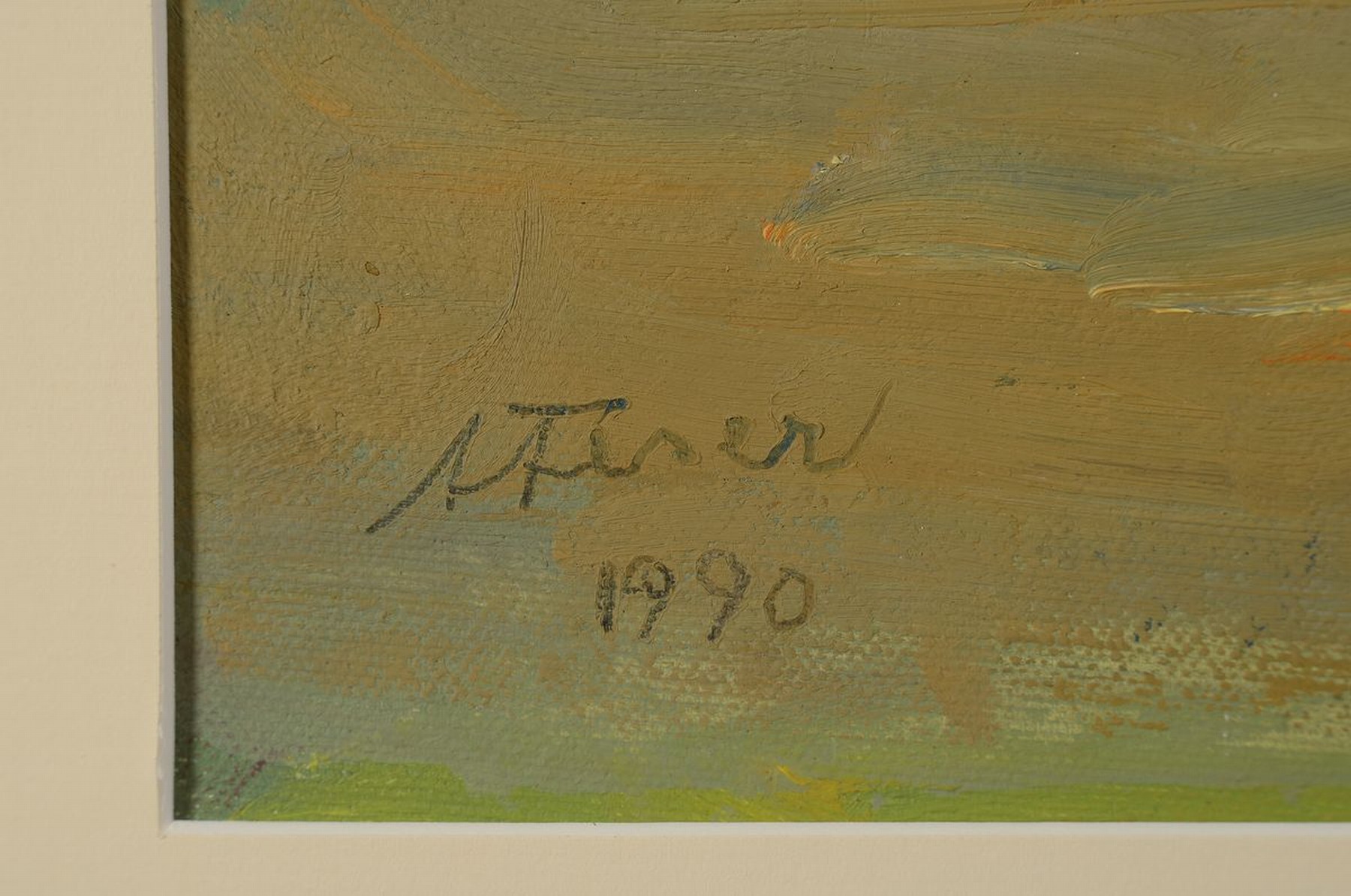 Detail c: Albert Feser, 1901 - 1993 Hamburg, Studium an der Landeskunstschule Hamburg, seit 1949 schloss er sich mit den Malern Fritz Düsiong, Aldolf Wriggs ...