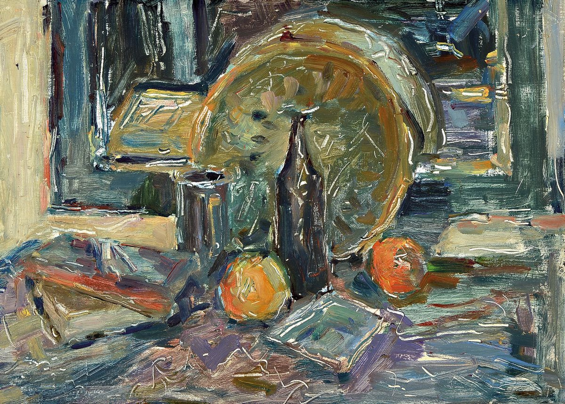 Albert Feser, 1901 - 1993 Hamburg, Studium an der Landeskunstschule Hamburg, seit 1949 schloss er sich mit den Malern Fritz Düsiong, Aldolf Wriggs ...
