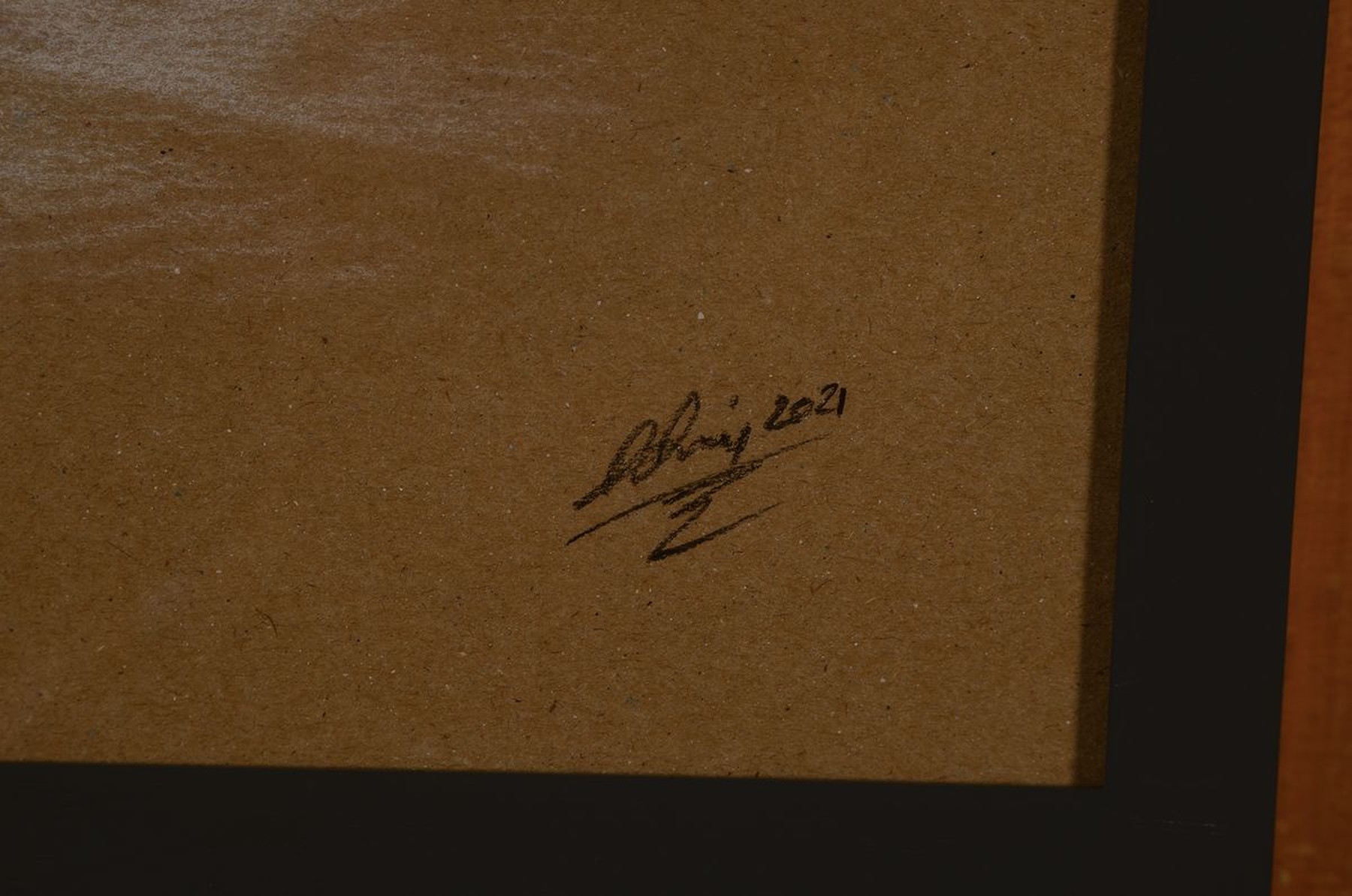 Detail a: Denis Prenzel, geb. 1971, Pastellzeichnungen, auf dickem Papier, handsigniert, Frauenakt, datiert 2021, Blattgr. 40 x 30 cm, Denis Prenzel wurde 1971 ...