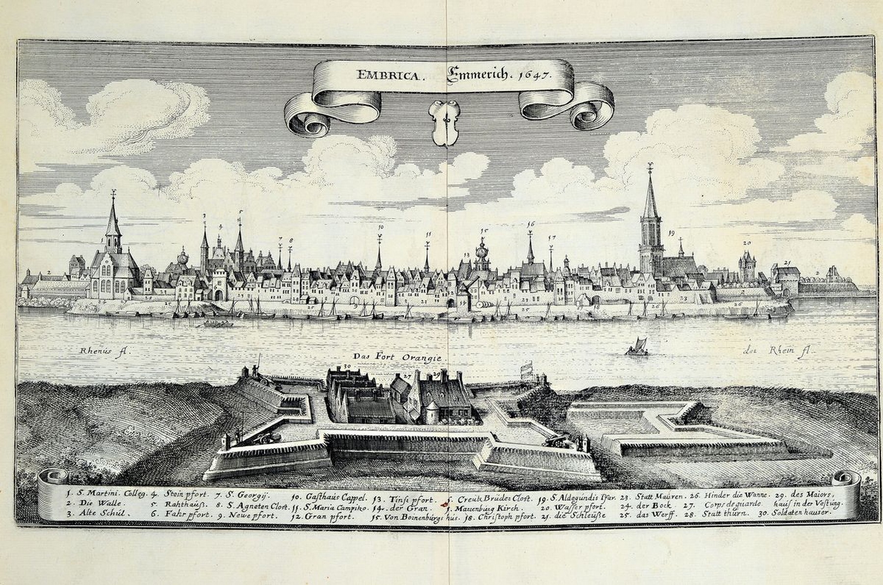 Ca. 35 Kupferstiche, Matthäus Merian, 1593- 1650, unterschiedliche Städteansichten, u.a. Mannheim, Breisach, Heidelberg, Lauffenburg, Frankenthal, ...