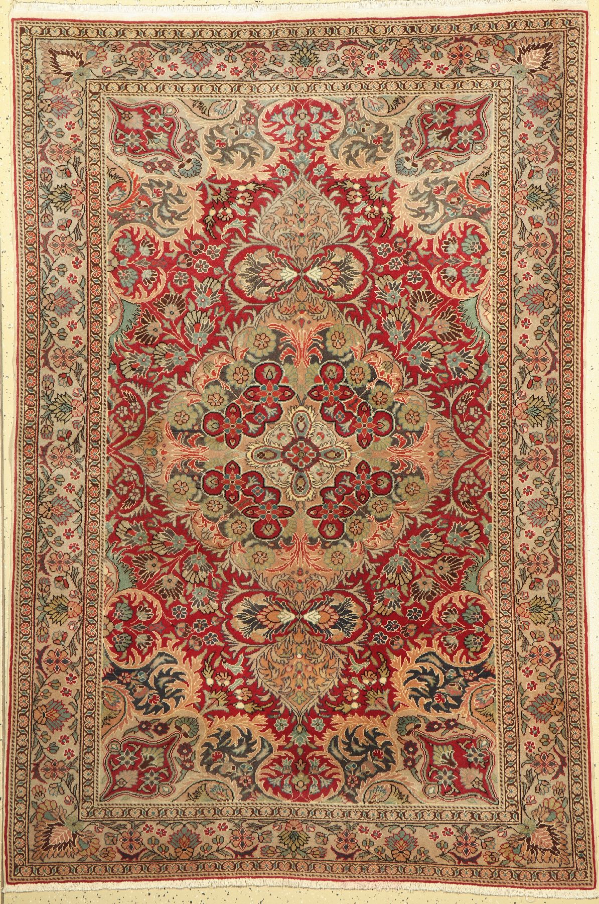 Kayseri alt, Türkei, ca. 50 Jahre, Wolle auf Baumwolle, ca. 215 x 147 cm, (guter Zustand)