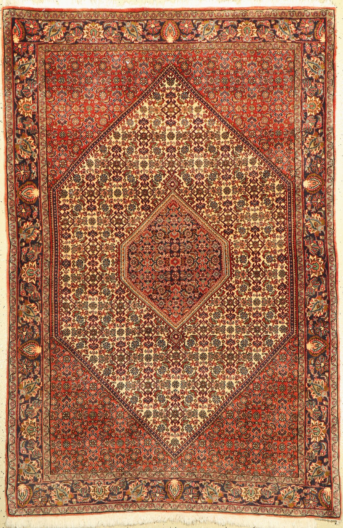 Bidjar fein, Persien, ca. 50 Jahre, Korkwolle, ca. 176 x 118 cm, guter Zustand