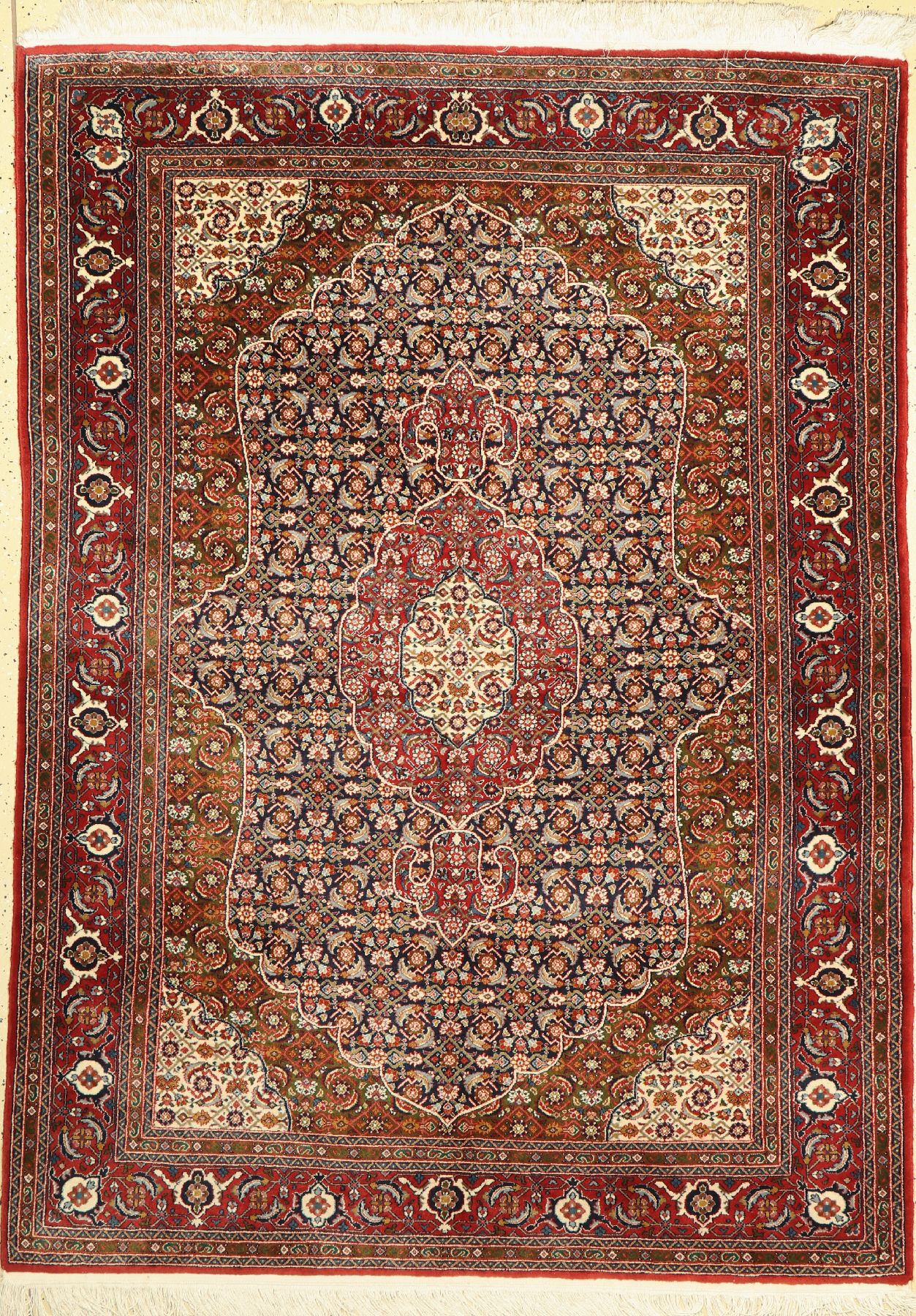 Täbriz fein, Ägypten, ca. 40 Jahre, Korkwolle, ca. 215 x 155 cm, guter Zustand