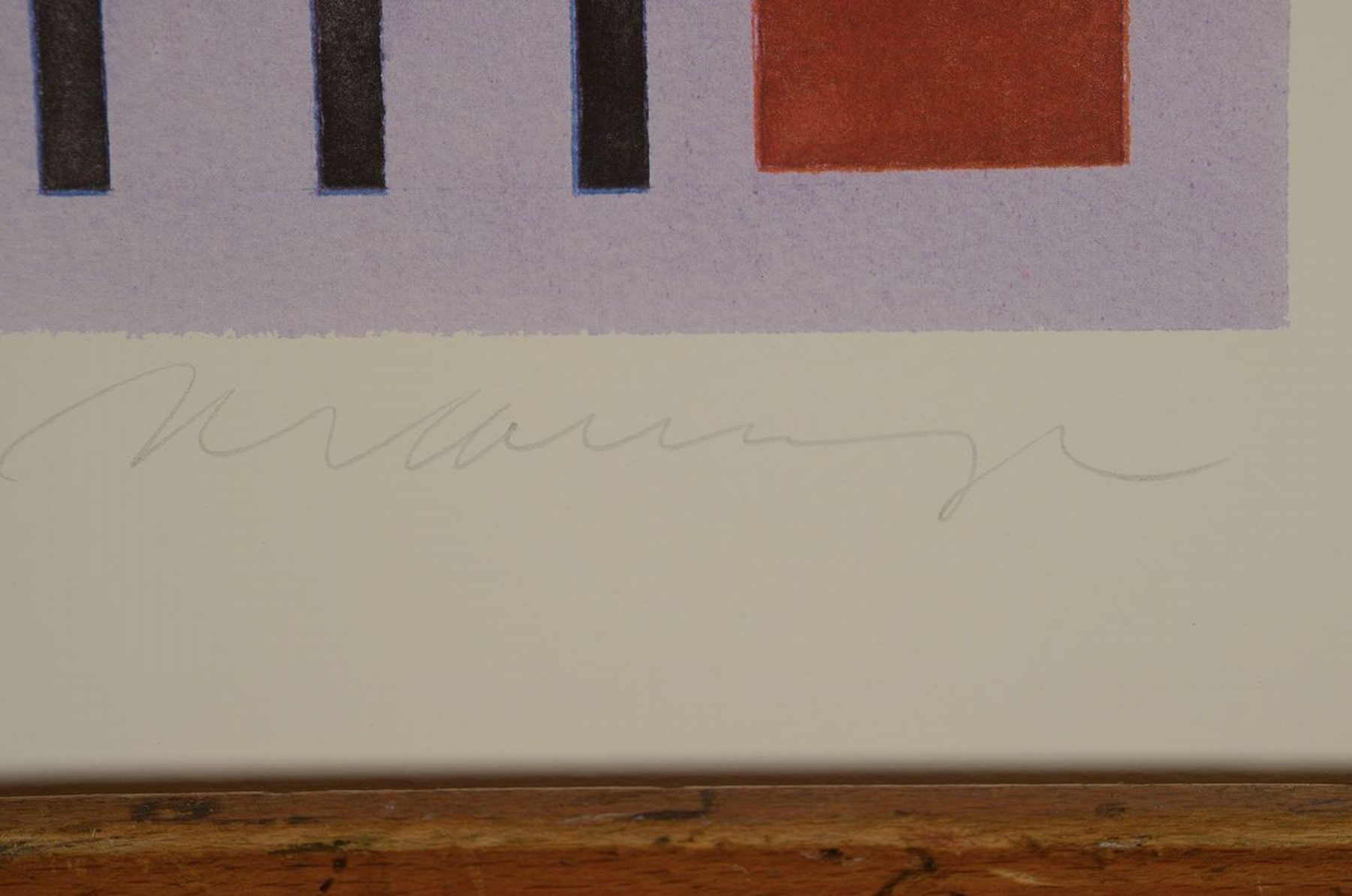 Detail c: Mel Ramos, geb. 1935, FC St. Pauli I, Mobilcom, Farboffset, sign., num. 139/400, WVZ Hilger OL 2-03, 63x56 cm