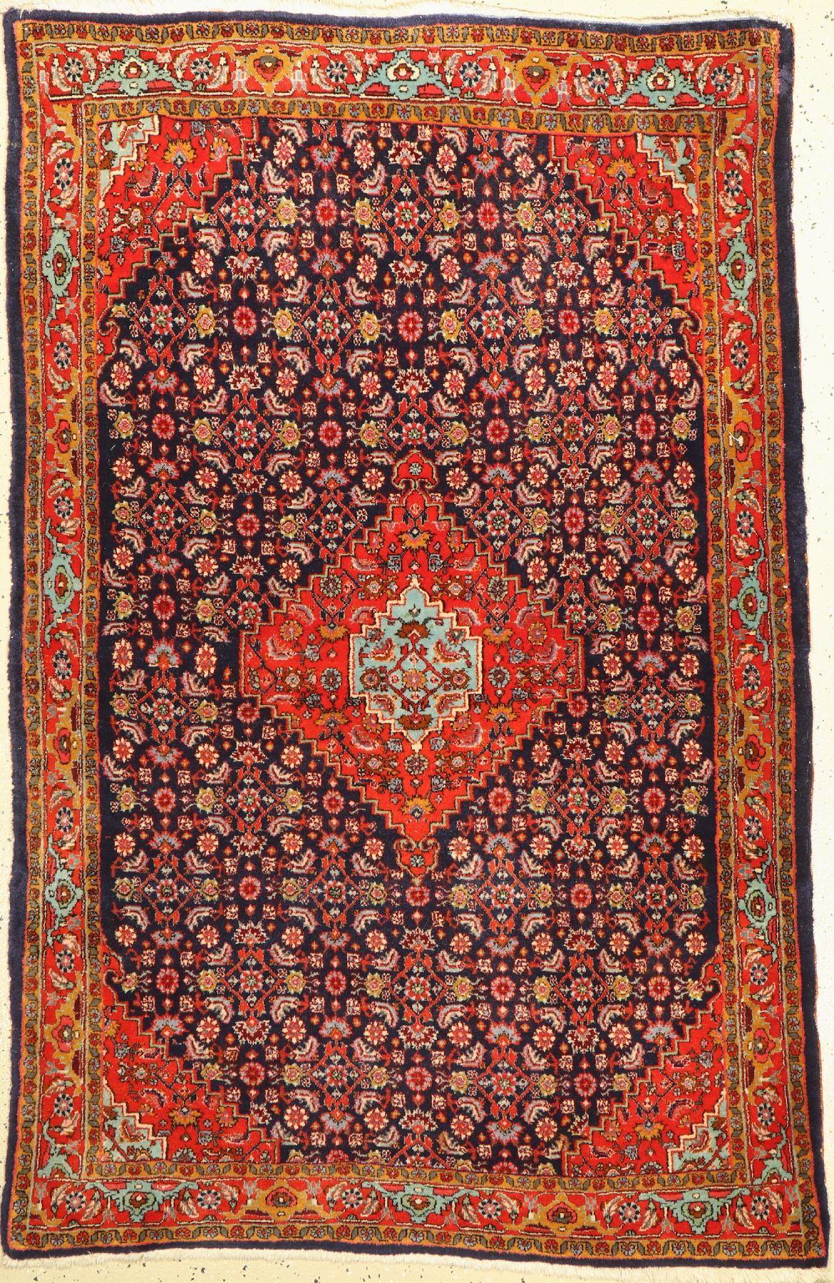 Bidjar fein, Persien, ca. 50 Jahre, Korkwolle, ca. 166 x 108 cm, guter Zustand