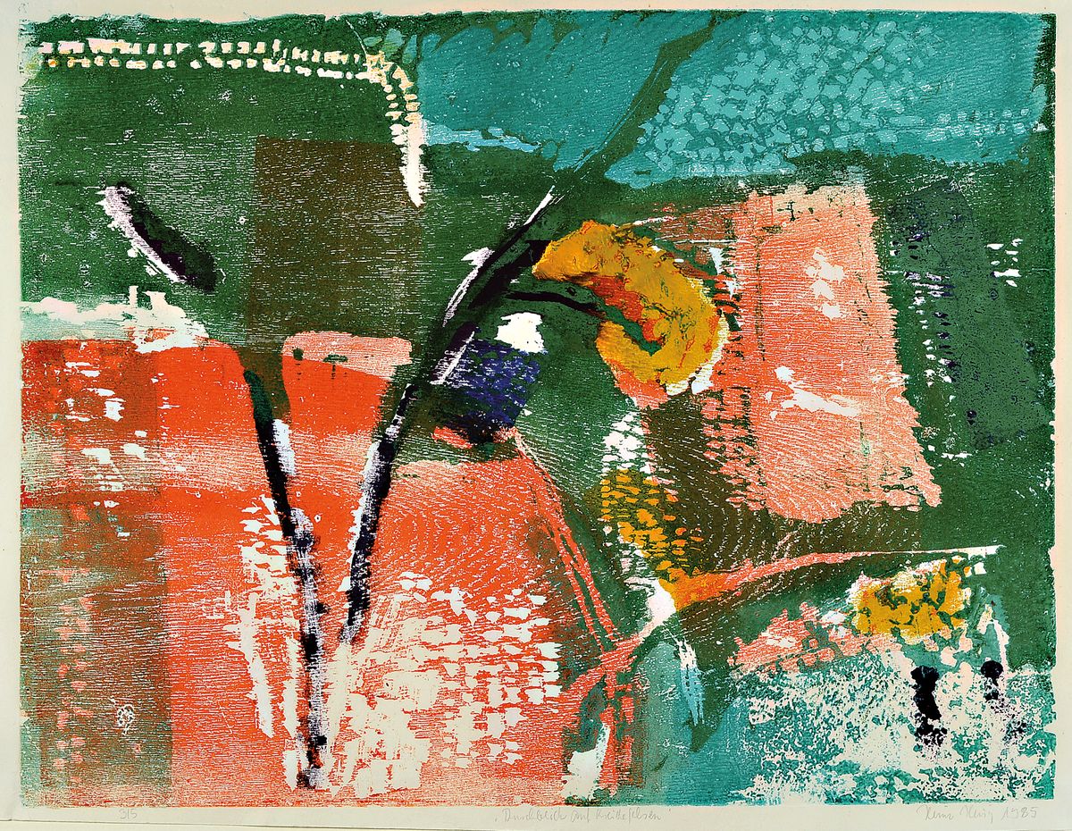 Heinz Heisig, geb. 1951 Weißenfels, Studium an der Kunsthochschule Weißensee, seit 1984 freischaffender Maler und Grafiker in Neuruppin, hier: 2 ...
