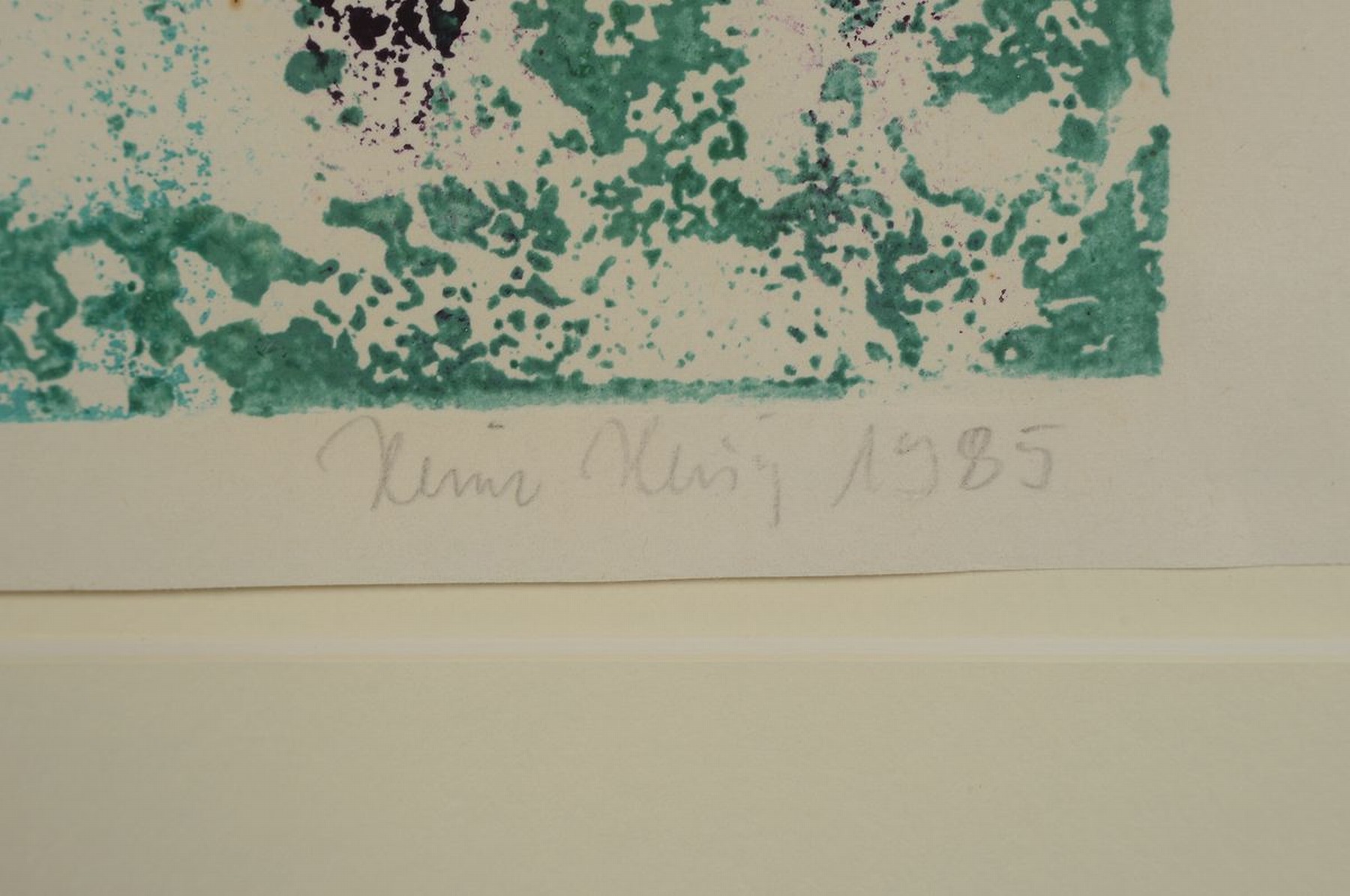 Detail a: Heinz Heisig, geb. 1951 Weißenfels, Studium an der Kunsthochschule Weißensee, seit 1984 freischaffender Maler und Grafiker in Neuruppin, hier: 2 ...
