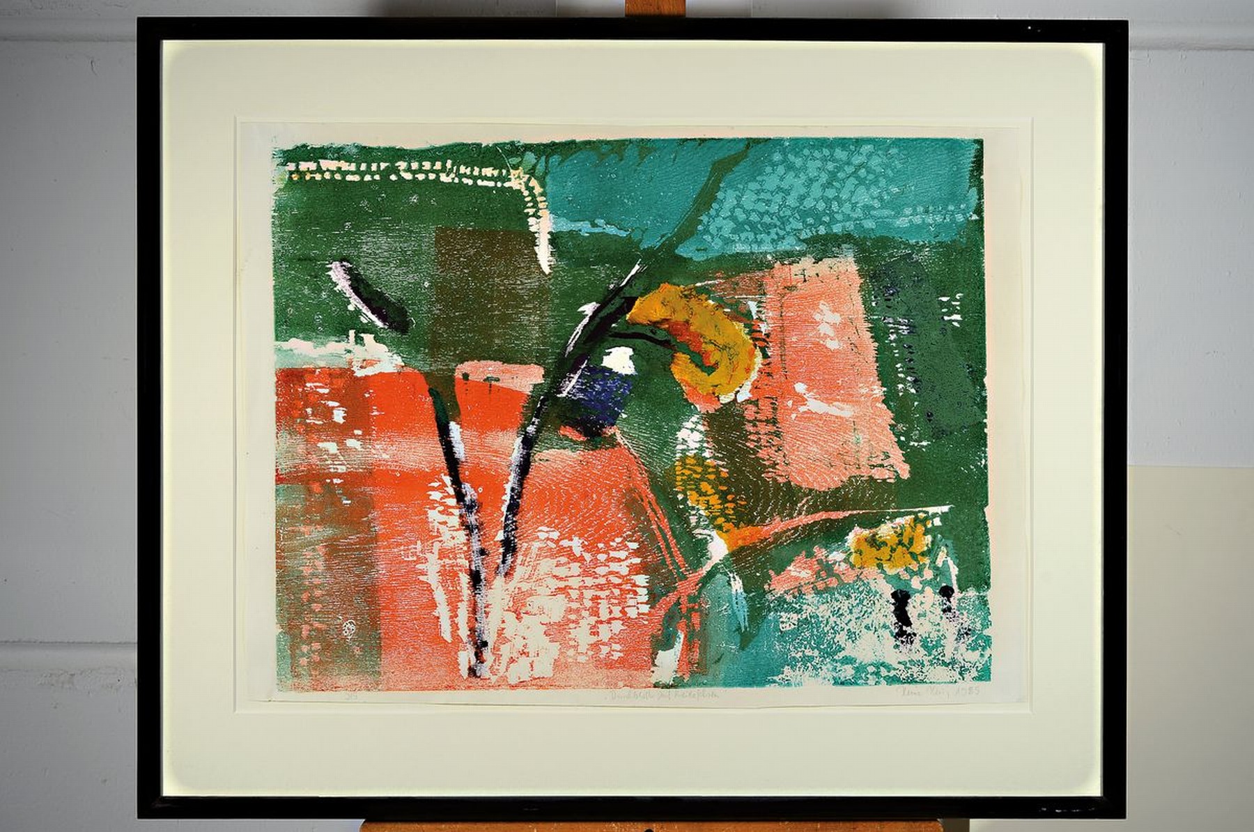 Detail k: Heinz Heisig, geb. 1951 Weißenfels, Studium an der Kunsthochschule Weißensee, seit 1984 freischaffender Maler und Grafiker in Neuruppin, hier: 2 ...