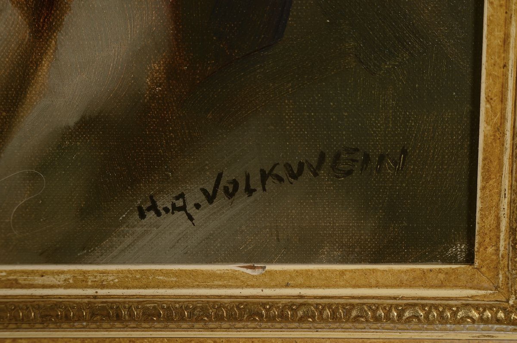 Detail a: Helmut Andreas Volkwein, 1920-2004, Studium an der Akademie für Graphisches Gewerbe in München, später bei Albert Fessler und Oswald Malura, hier: ...