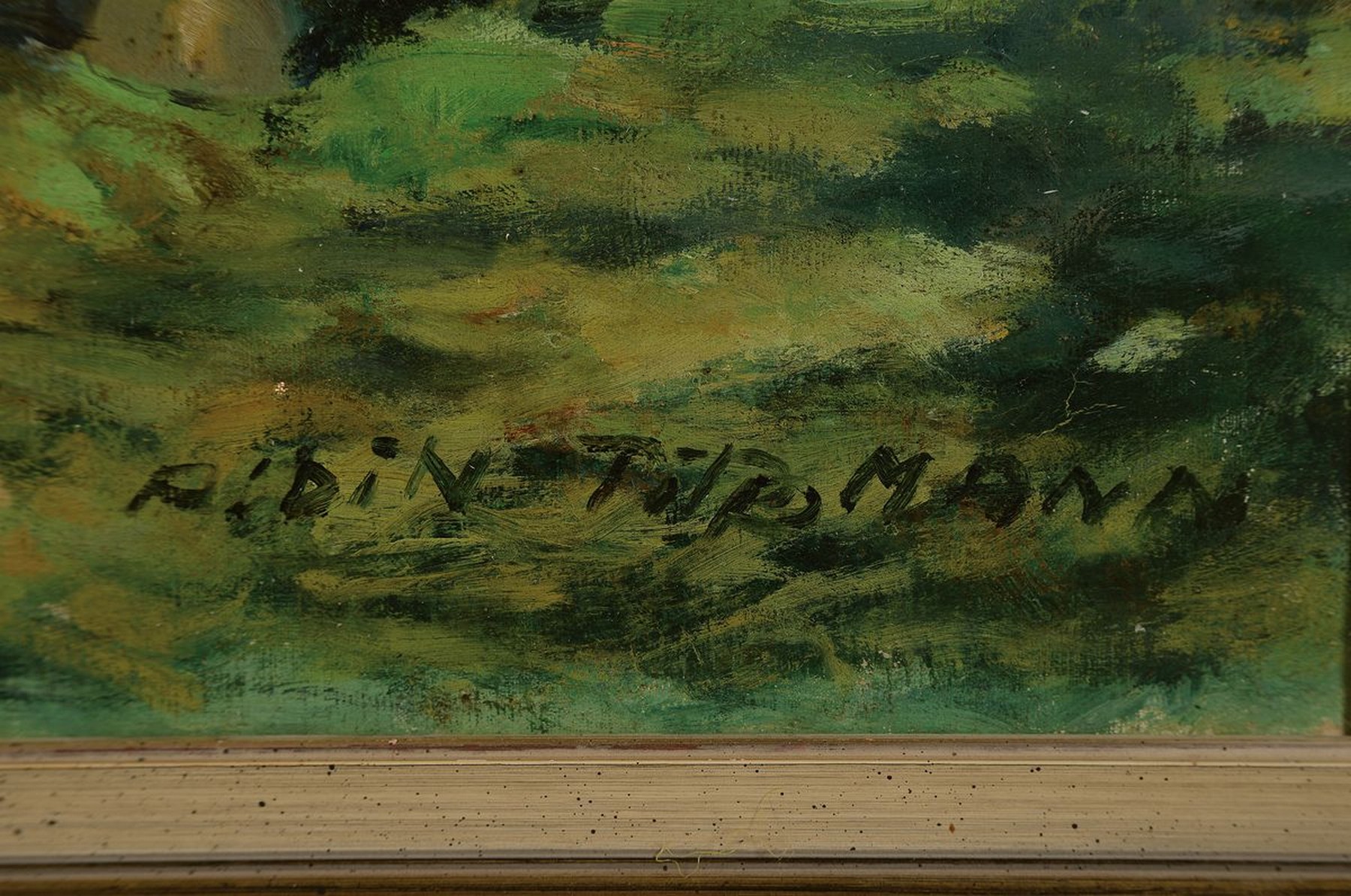 Detail a: Albin Tippmann, 1871 Wurzen-1952 München, Studium an der Städt. Kunstschule und an der Akademie München, hier: Stute mit Fohlen, im Hintergrund ...