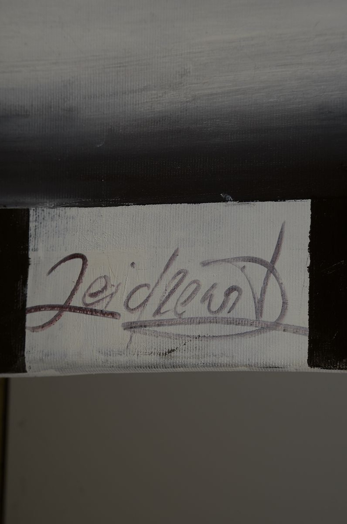 Detail a: Doris Zeidlewitz, geb. 1959, Studium am Städel in Frankreich und an der Hochschule für Gestaltung Offenbach, Hier: "Love me", aus der ...